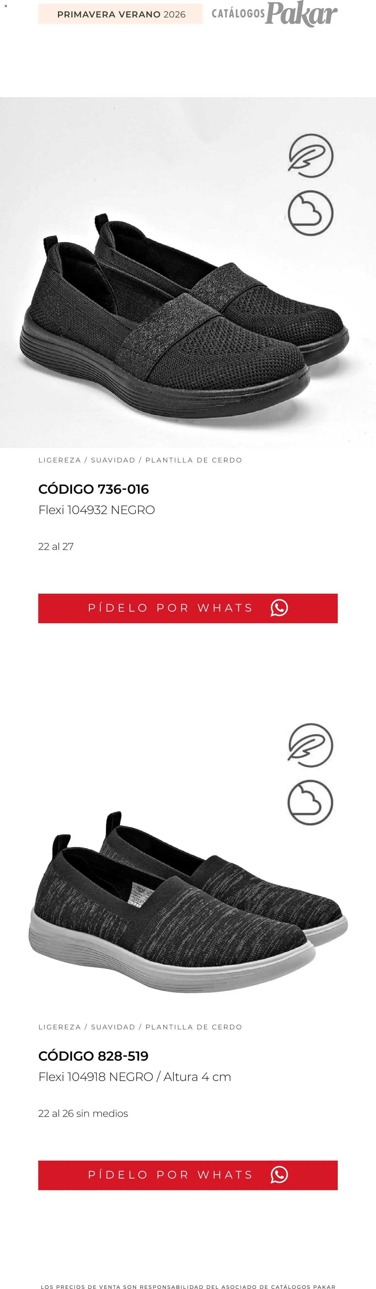 SC Pakar oferta desde 04/03/2026 SC Pakar catálogo Flexi PV26