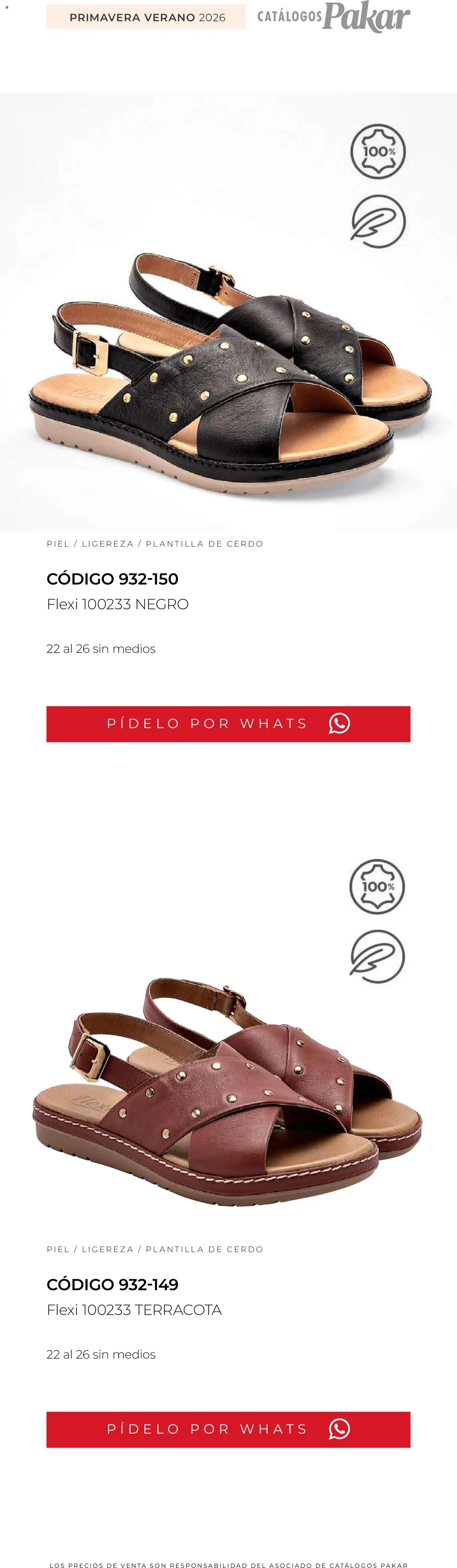 SC Pakar oferta desde 04/03/2026 SC Pakar catálogo Flexi PV26