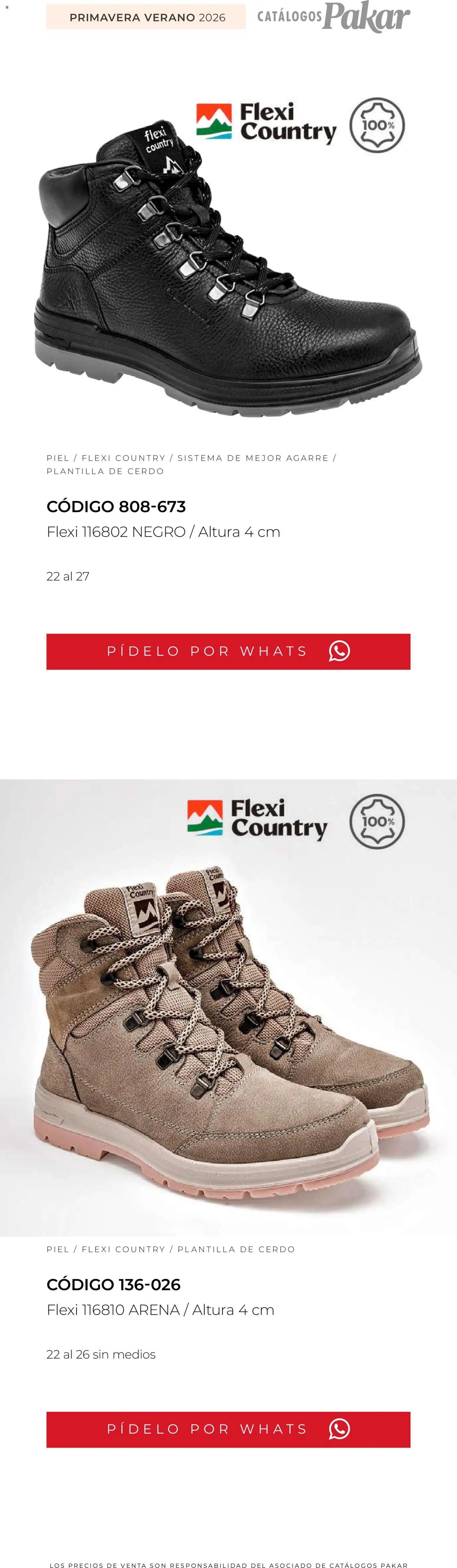 SC Pakar oferta desde 04/03/2026 SC Pakar catálogo Flexi PV26