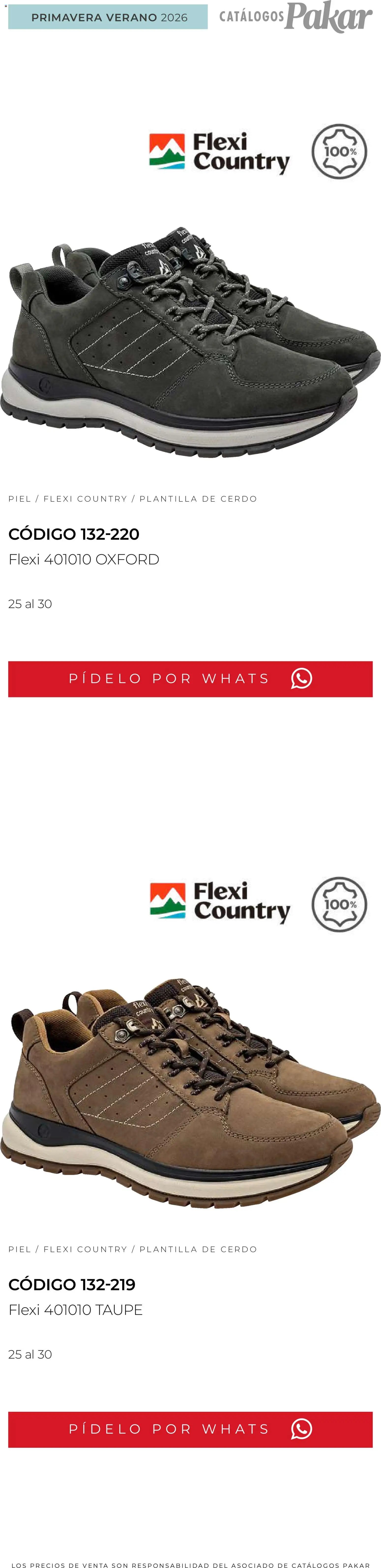 SC Pakar oferta desde 04/03/2026 SC Pakar catálogo Flexi PV26