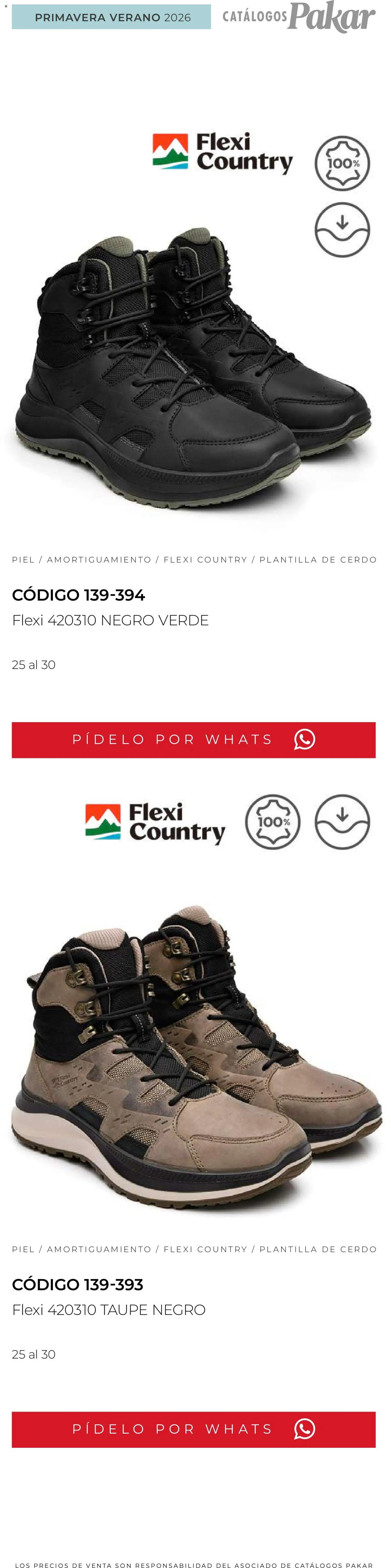 SC Pakar oferta desde 04/03/2026 SC Pakar catálogo Flexi PV26