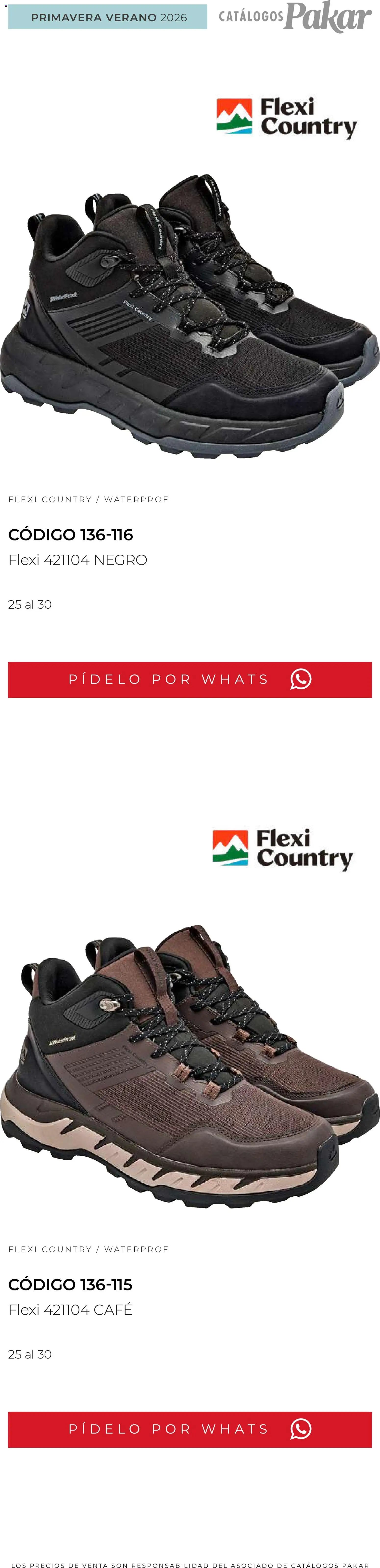 SC Pakar oferta desde 04/03/2026 SC Pakar catálogo Flexi PV26