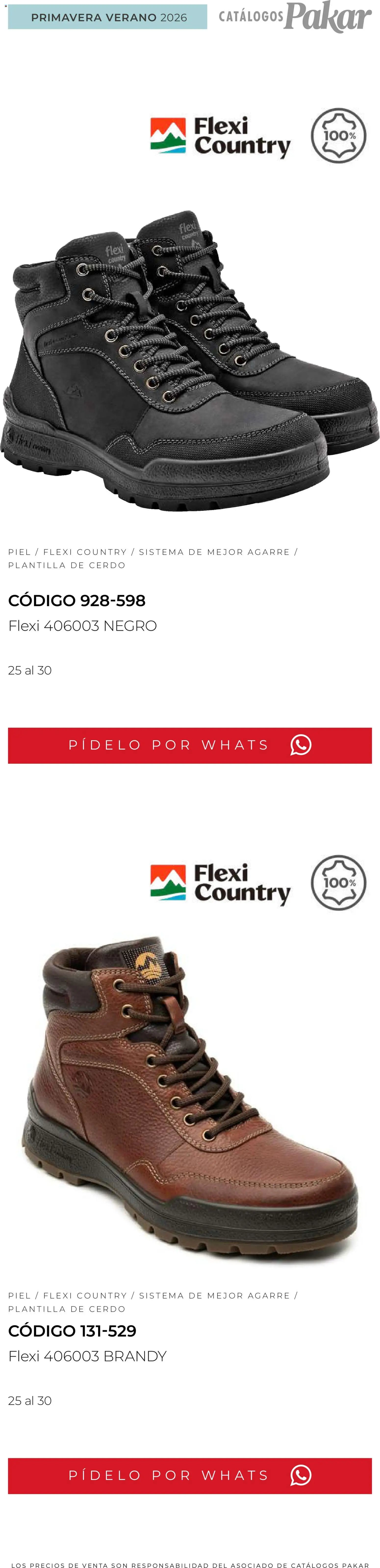 SC Pakar oferta desde 04/03/2026 SC Pakar catálogo Flexi PV26