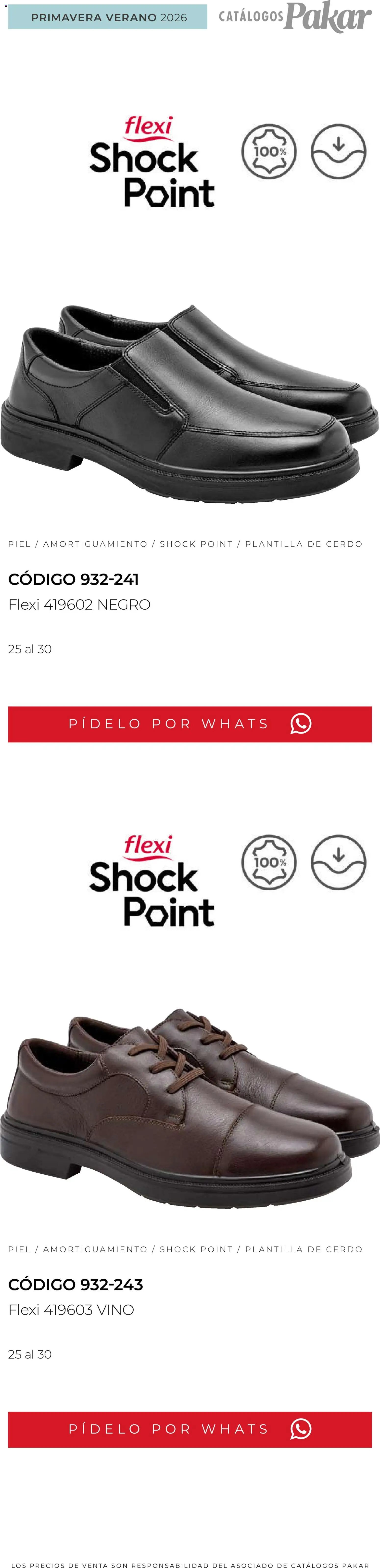 SC Pakar oferta desde 04/03/2026 SC Pakar catálogo Flexi PV26