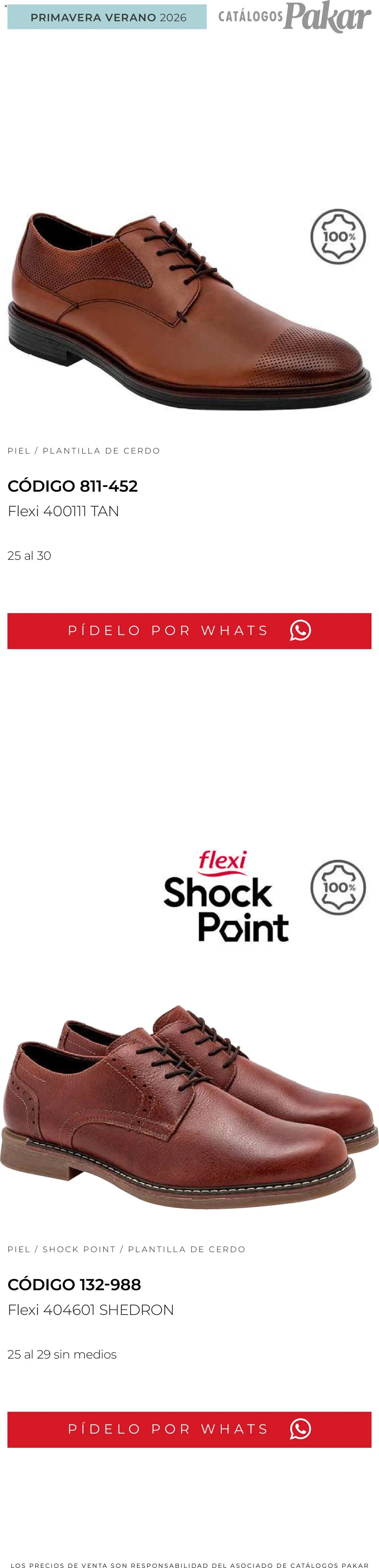 SC Pakar oferta desde 04/03/2026 SC Pakar catálogo Flexi PV26