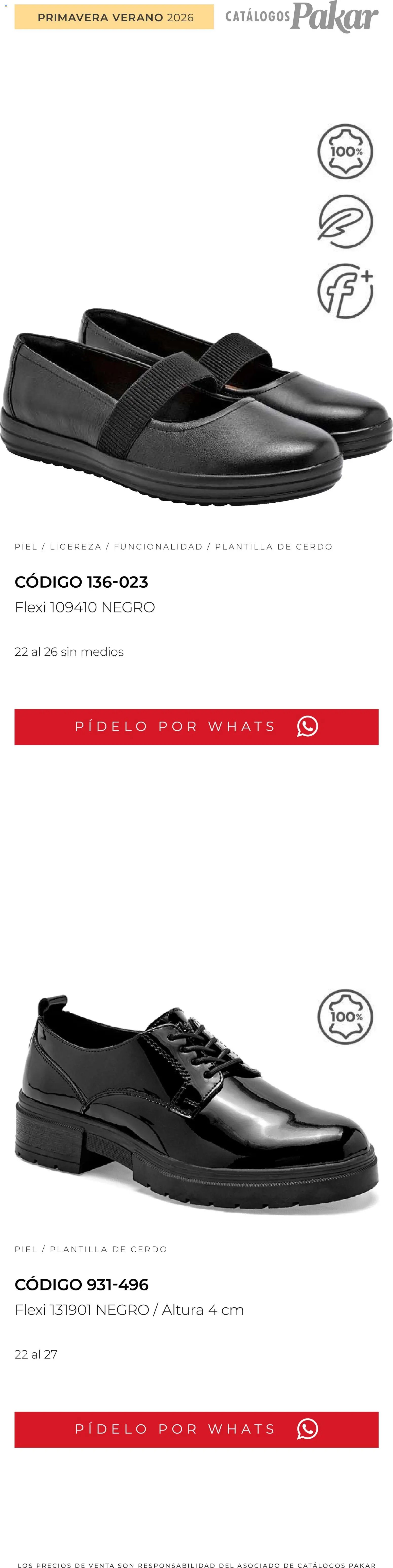 SC Pakar oferta desde 04/03/2026 SC Pakar catálogo Flexi PV26