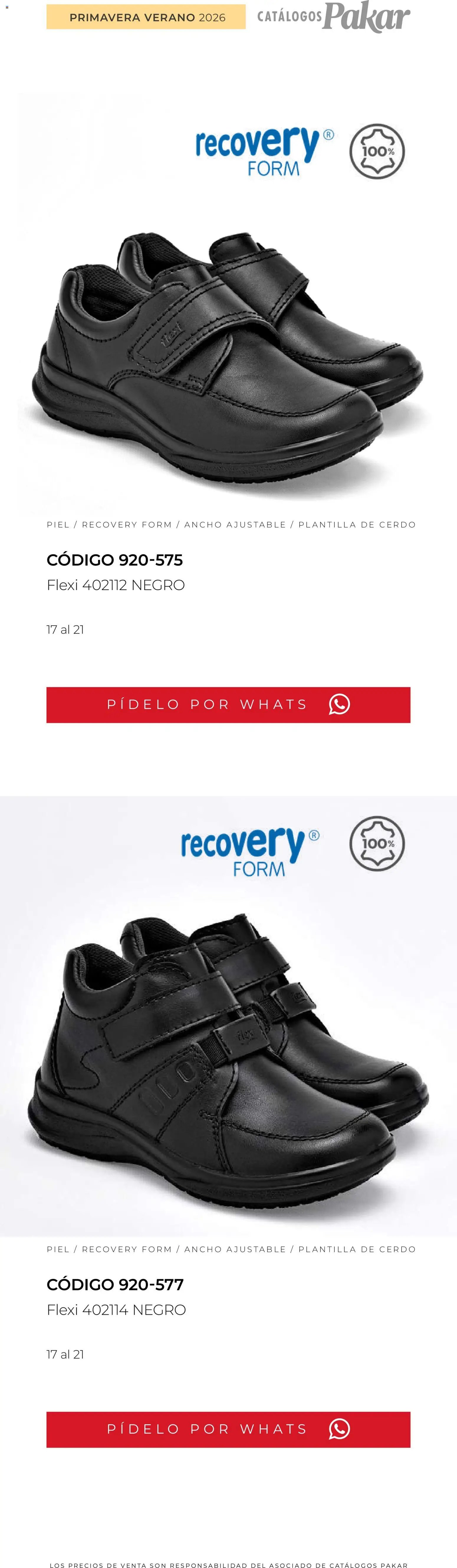 SC Pakar oferta desde 04/03/2026 SC Pakar catálogo Flexi PV26