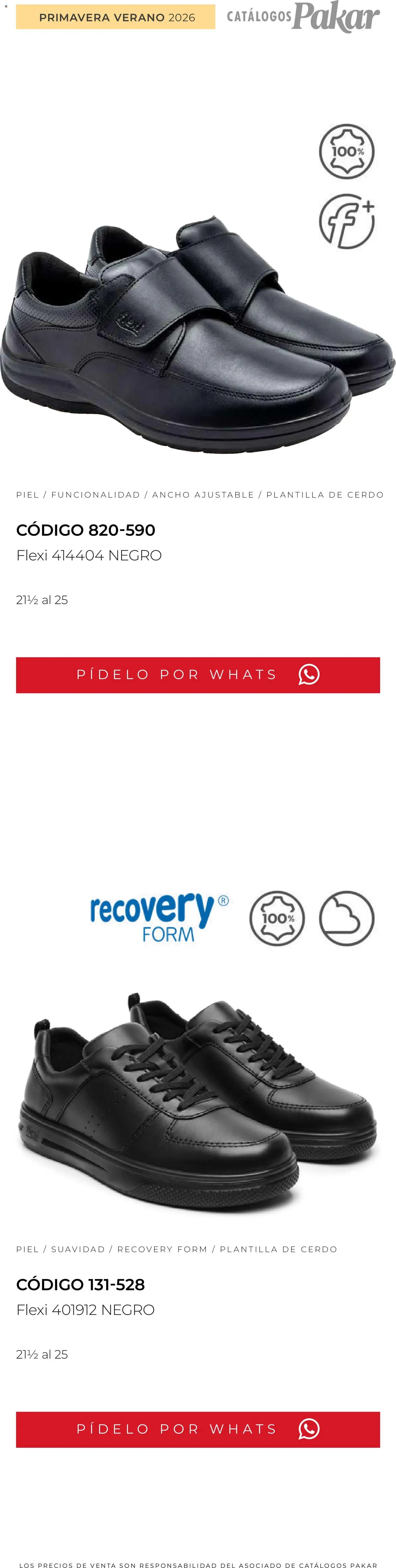 SC Pakar oferta desde 04/03/2026 SC Pakar catálogo Flexi PV26