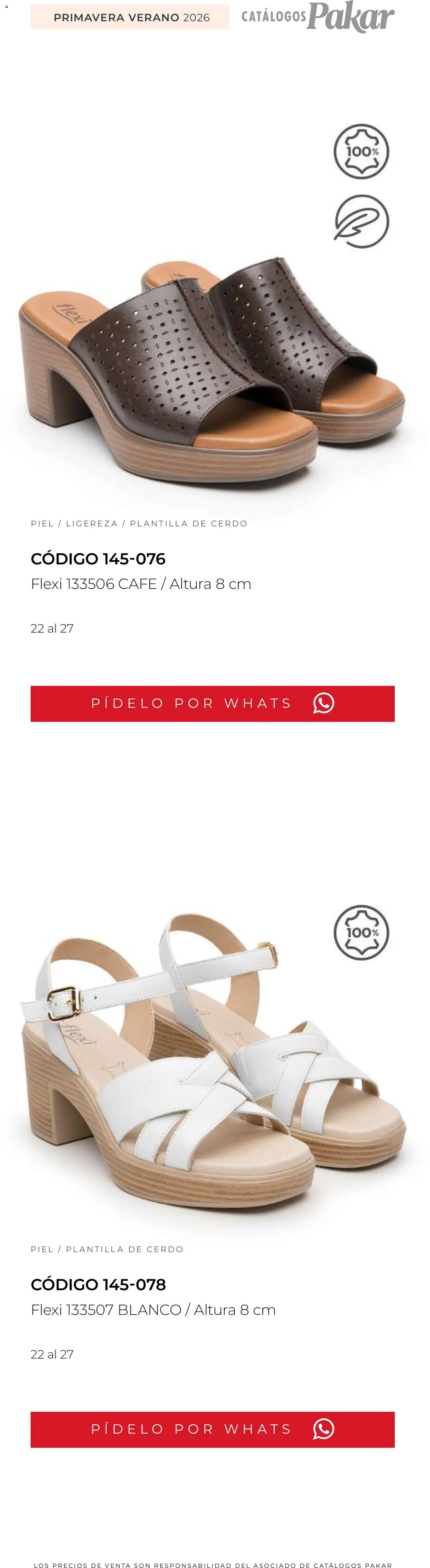 SC Pakar oferta desde 04/03/2026 SC Pakar catálogo Flexi PV26