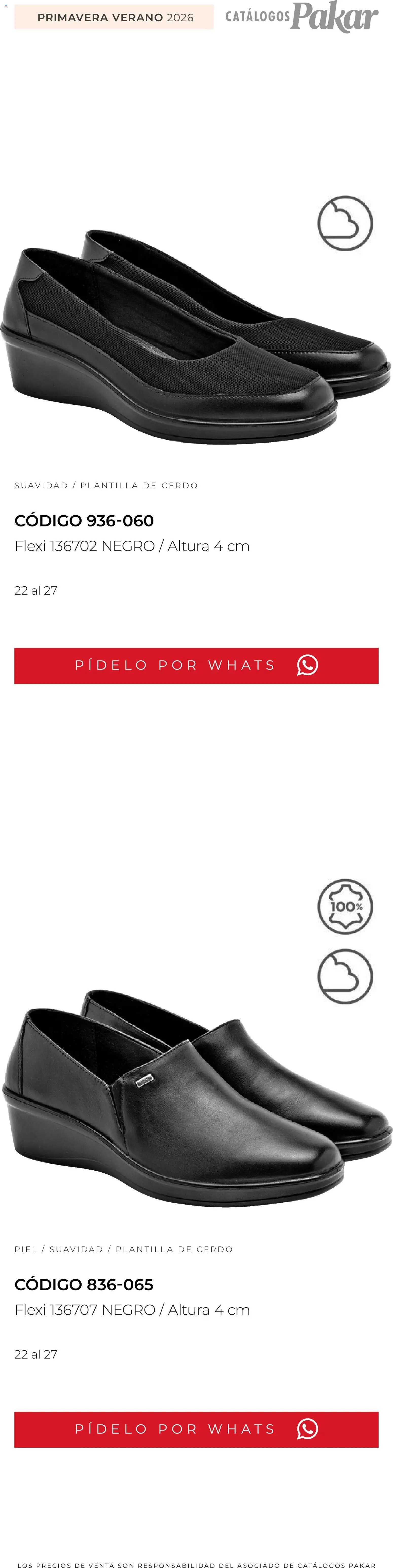 SC Pakar oferta desde 04/03/2026 SC Pakar catálogo Flexi PV26