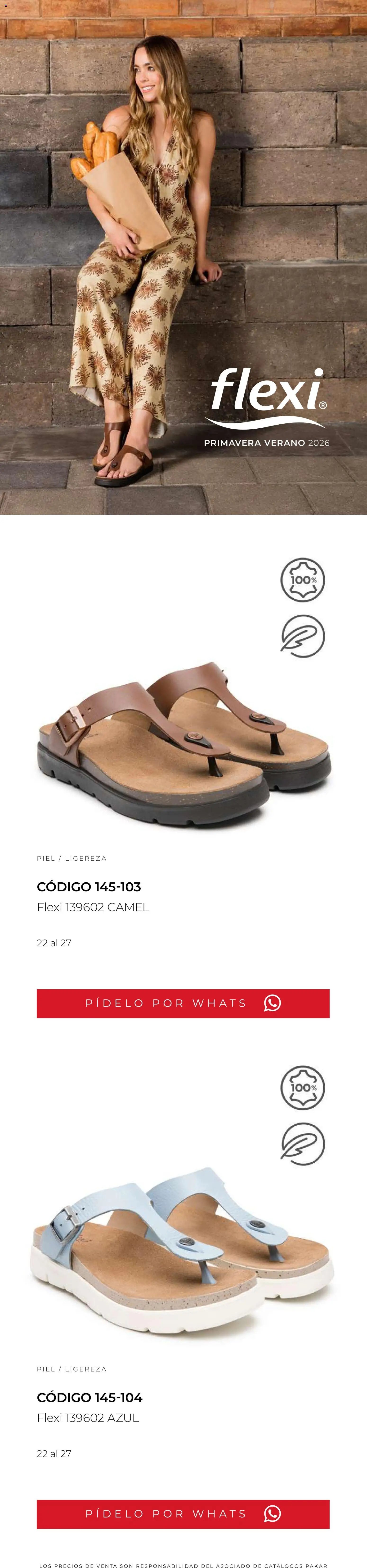 SC Pakar oferta desde 04/03/2026 SC Pakar catálogo Flexi PV26
