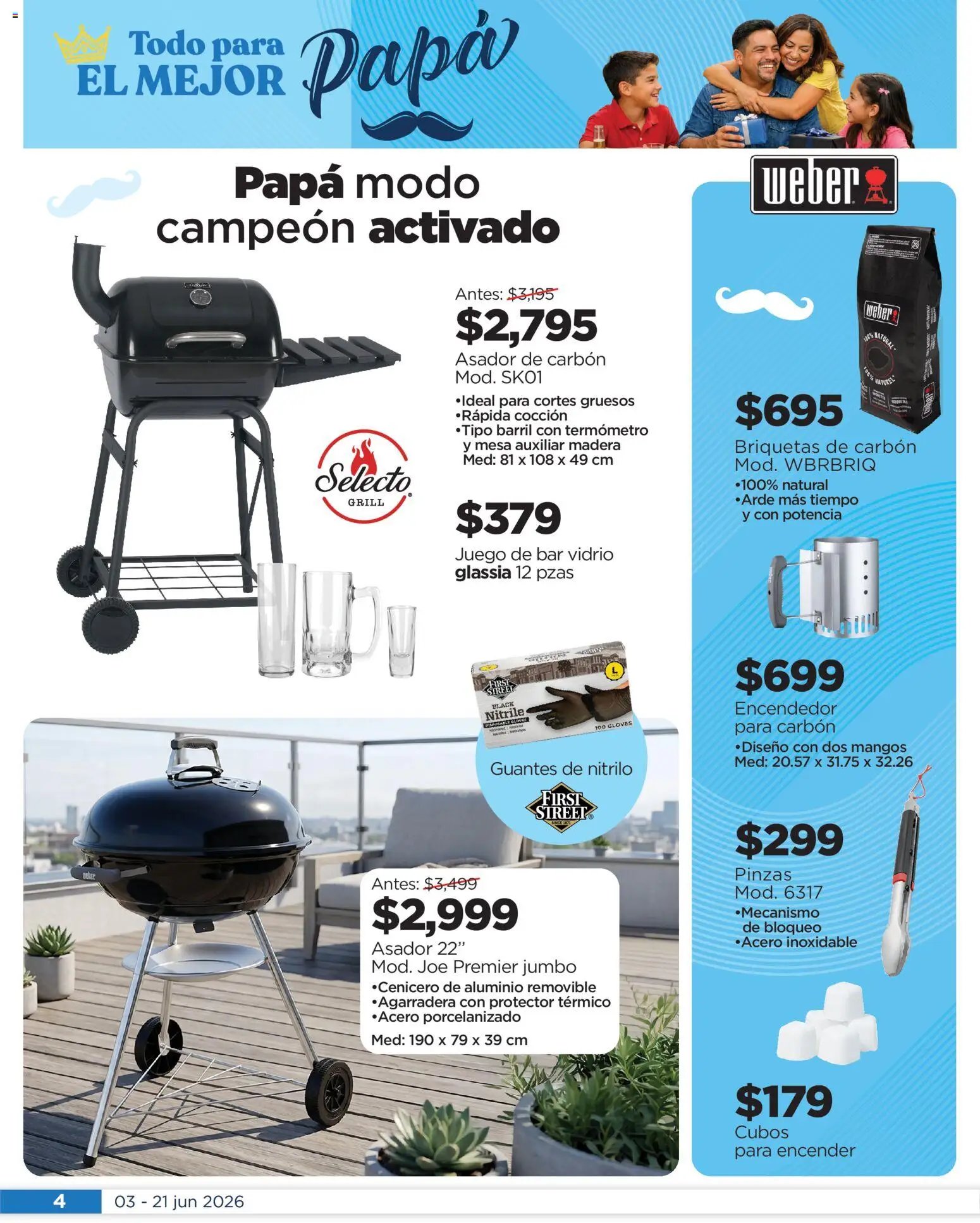 Chedraui oferta desde 03/06/2026 Chedraui folleto Llevarte más cuesta menos