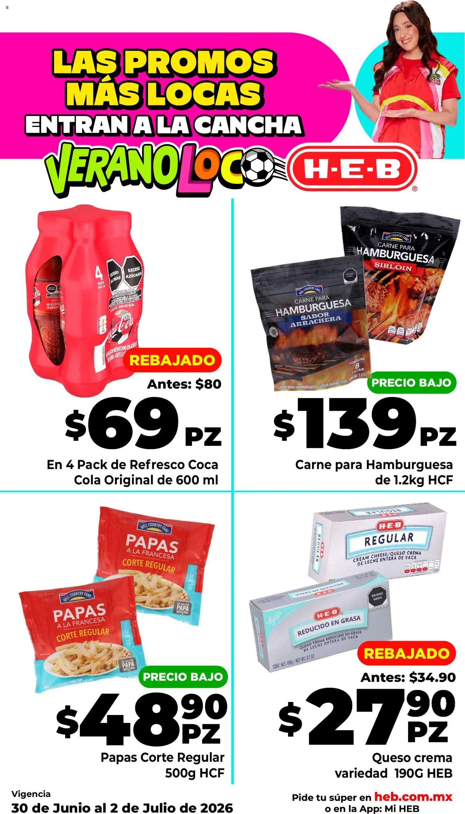 H-E-B oferta desde 30/06/2026 H-E-B folleto Las promos más locas