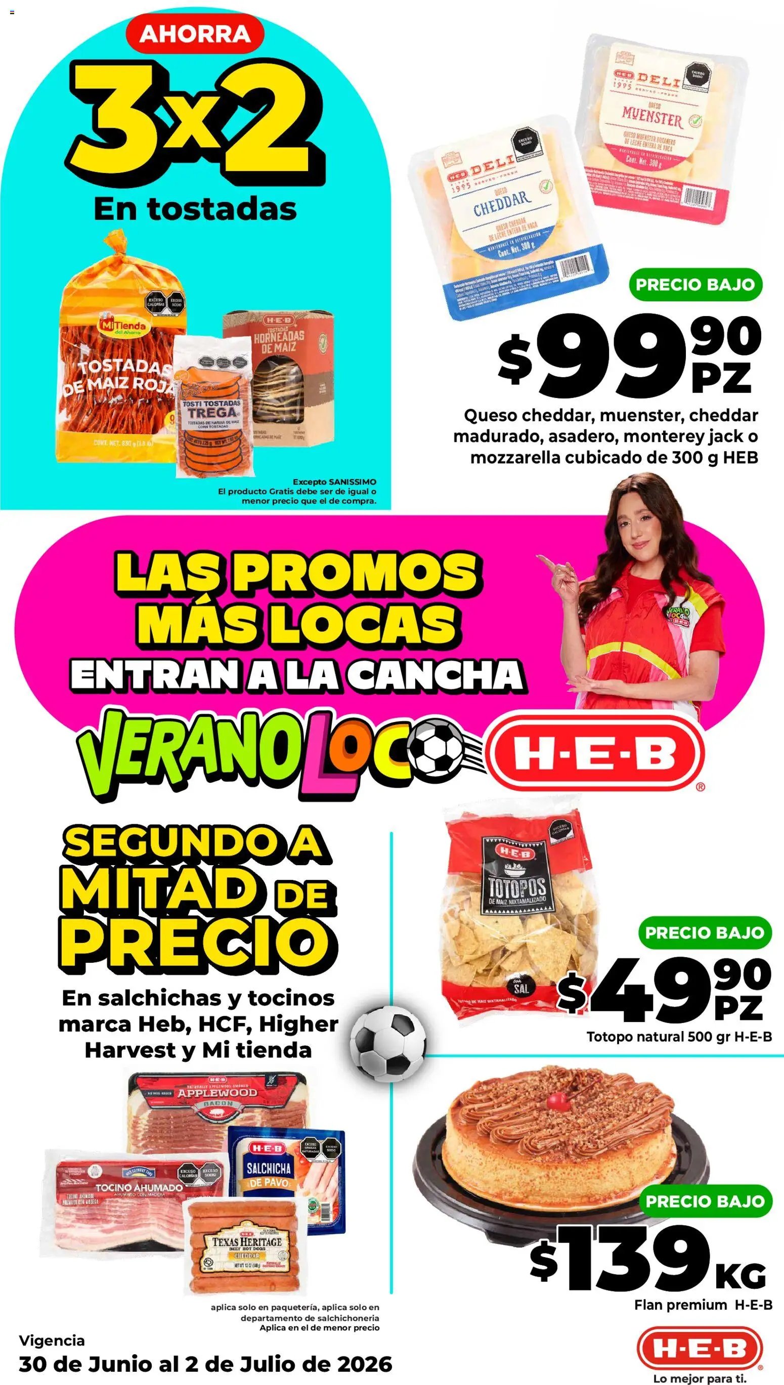 H-E-B oferta desde 30/06/2026 H-E-B folleto Las promos más locas