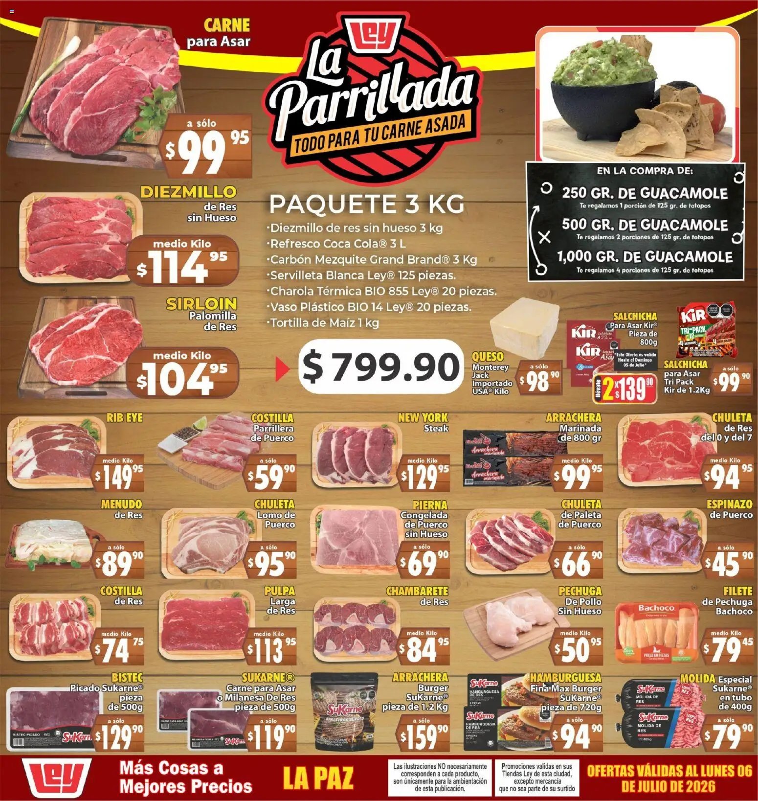 Casa Ley oferta desde 03/07/2026 Casa Ley folleto Más cosas a mejores precios