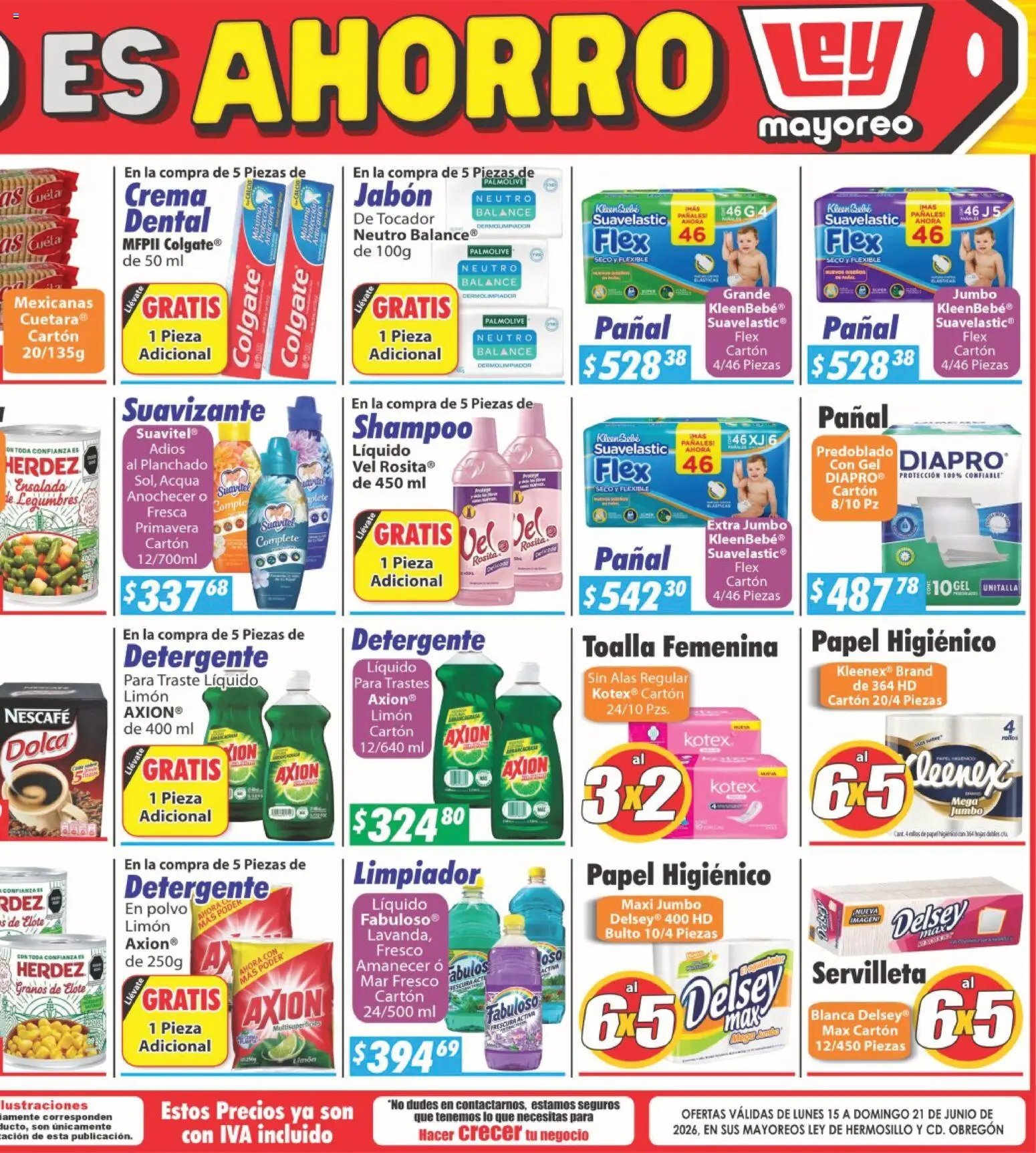 Casa Ley oferta desde 15/06/2026 Casa Ley folleto Hermosillo
