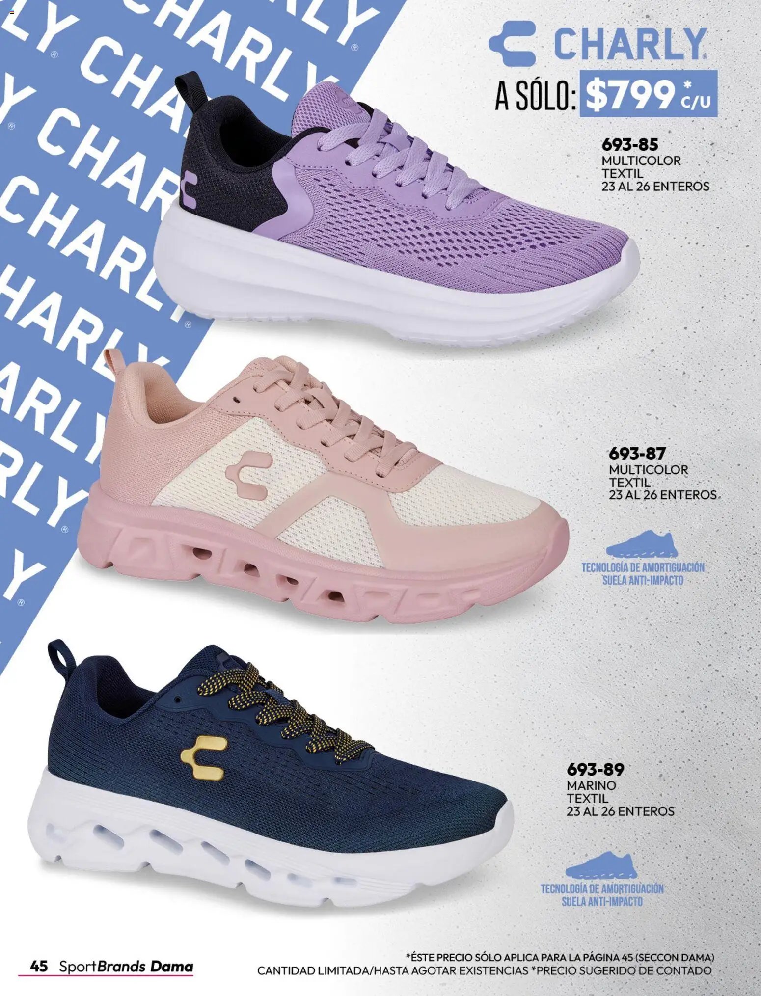 Cklass oferta desde 08/07/2026 Cklass catálogo Sportbrands dama