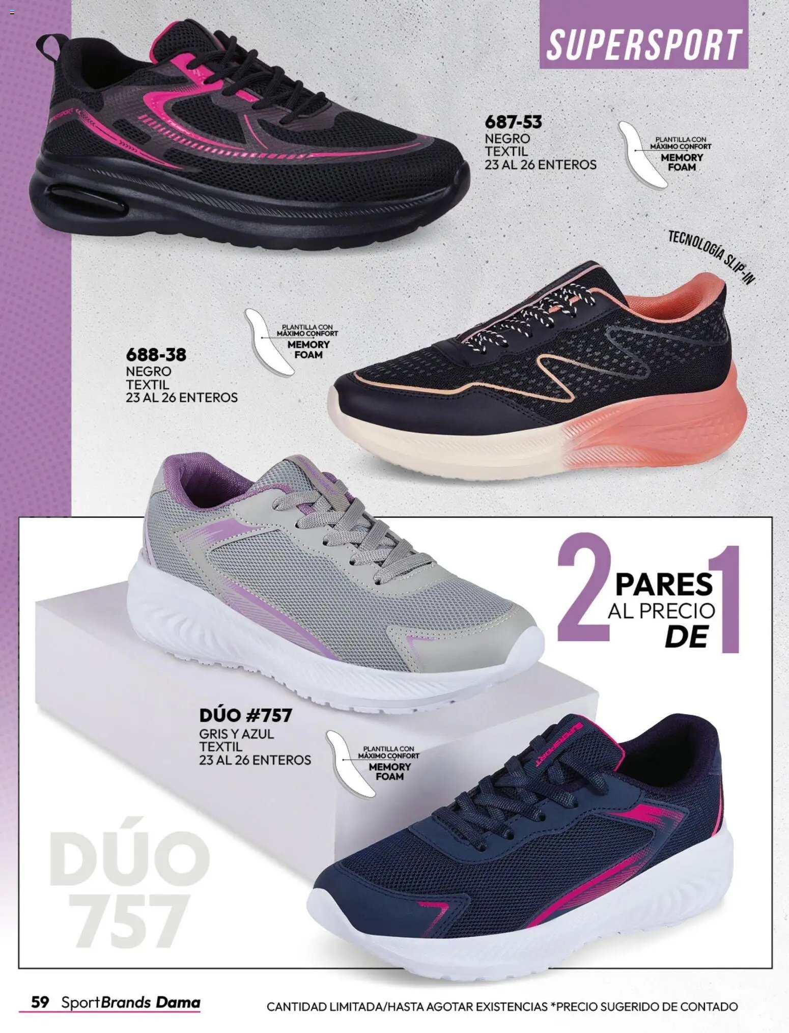 Cklass oferta desde 08/07/2026 Cklass catálogo Sportbrands dama
