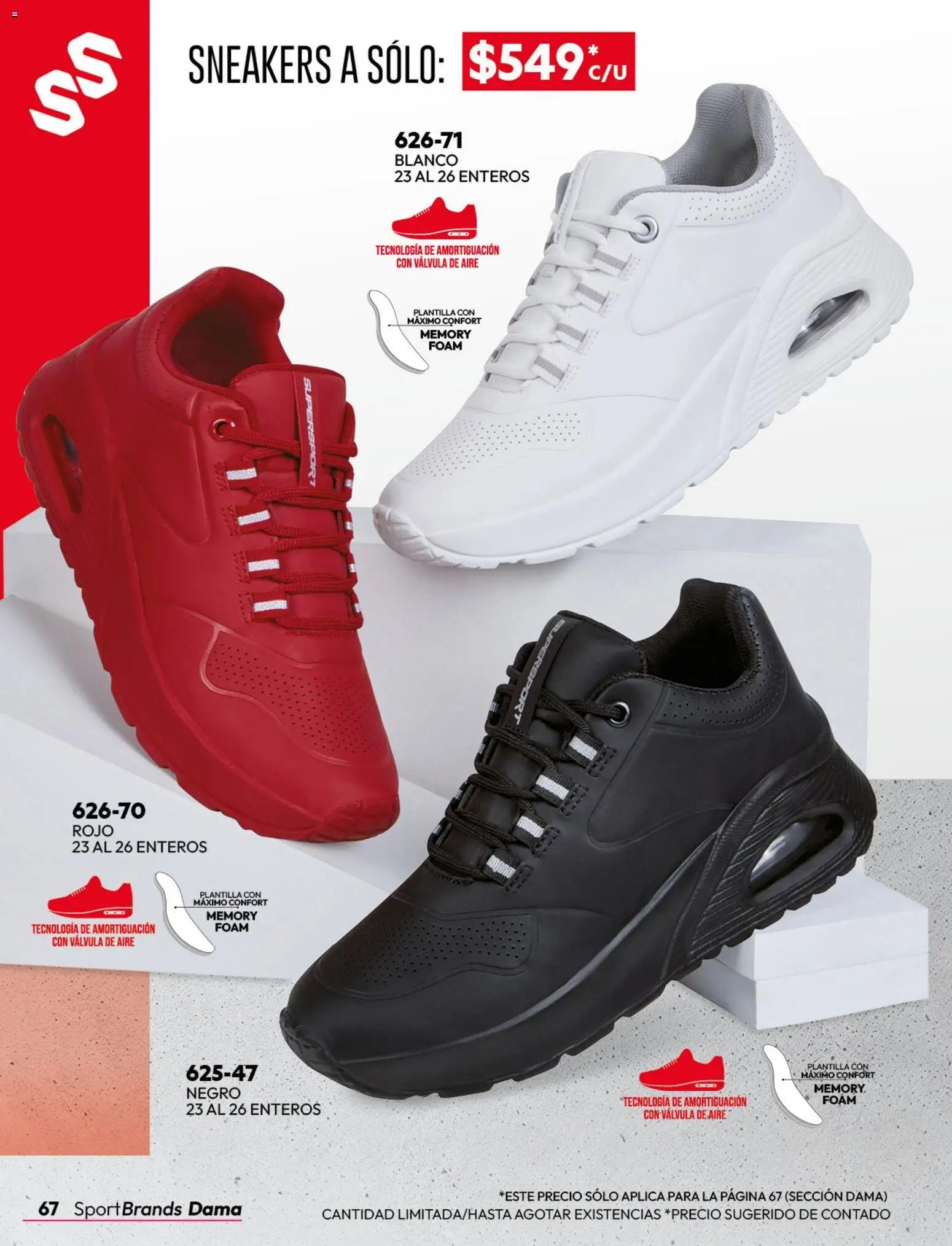 Cklass oferta desde 08/07/2026 Cklass catálogo Sportbrands dama