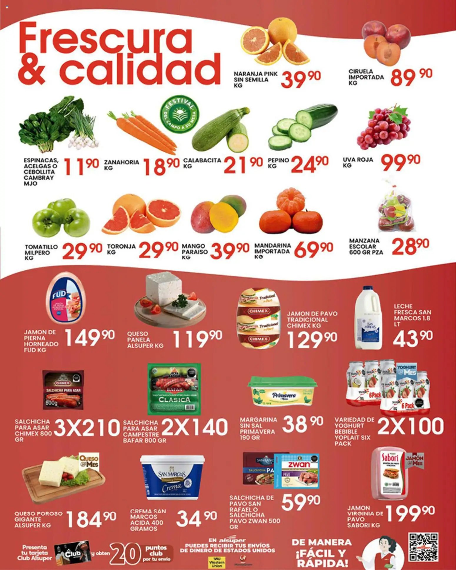 Alsuper oferta desde 01/05/2026 Alsuper folleto Zacatecas (2026-05-01 - 2026-05-04)