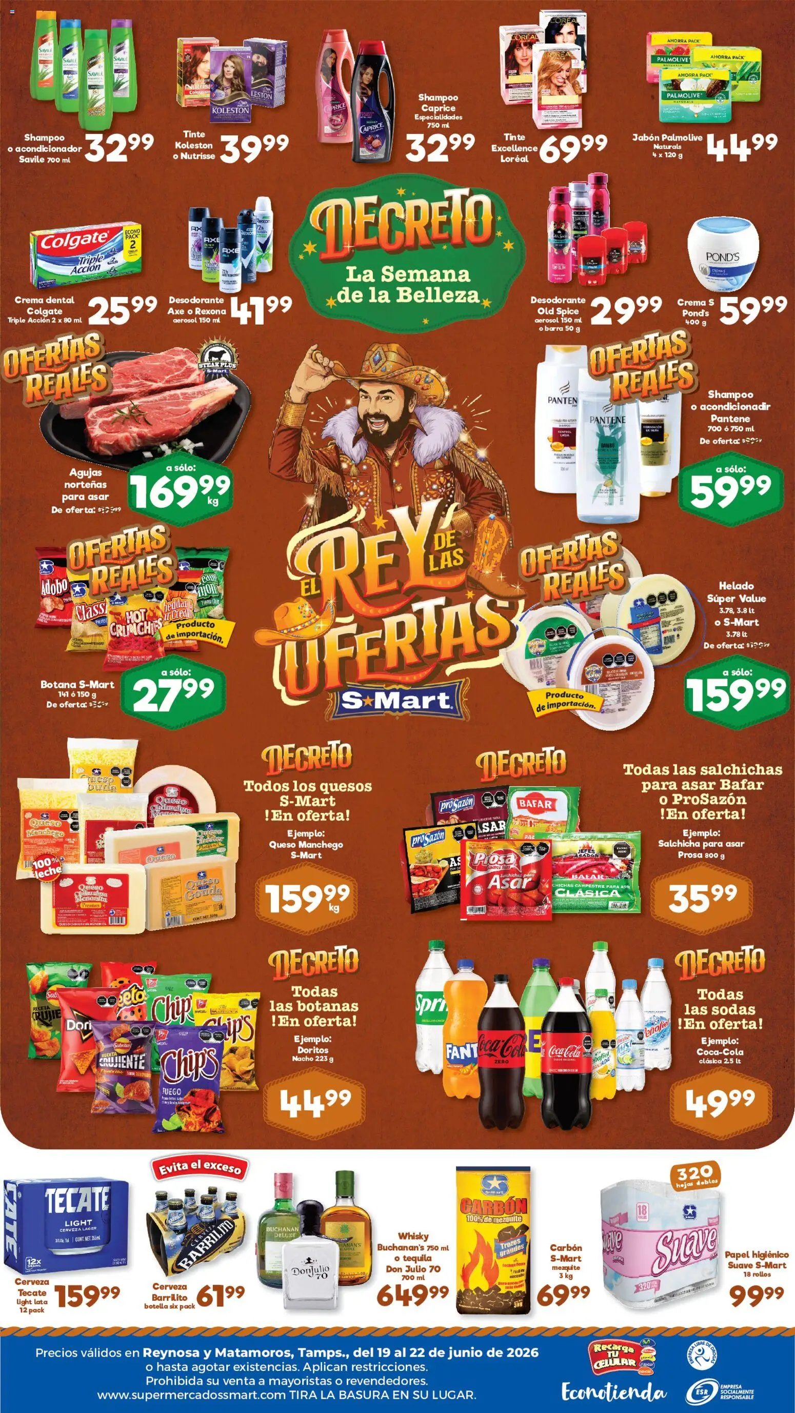 S-Mart oferta desde 19/06/2026 S-Mart folleto Matamoros
