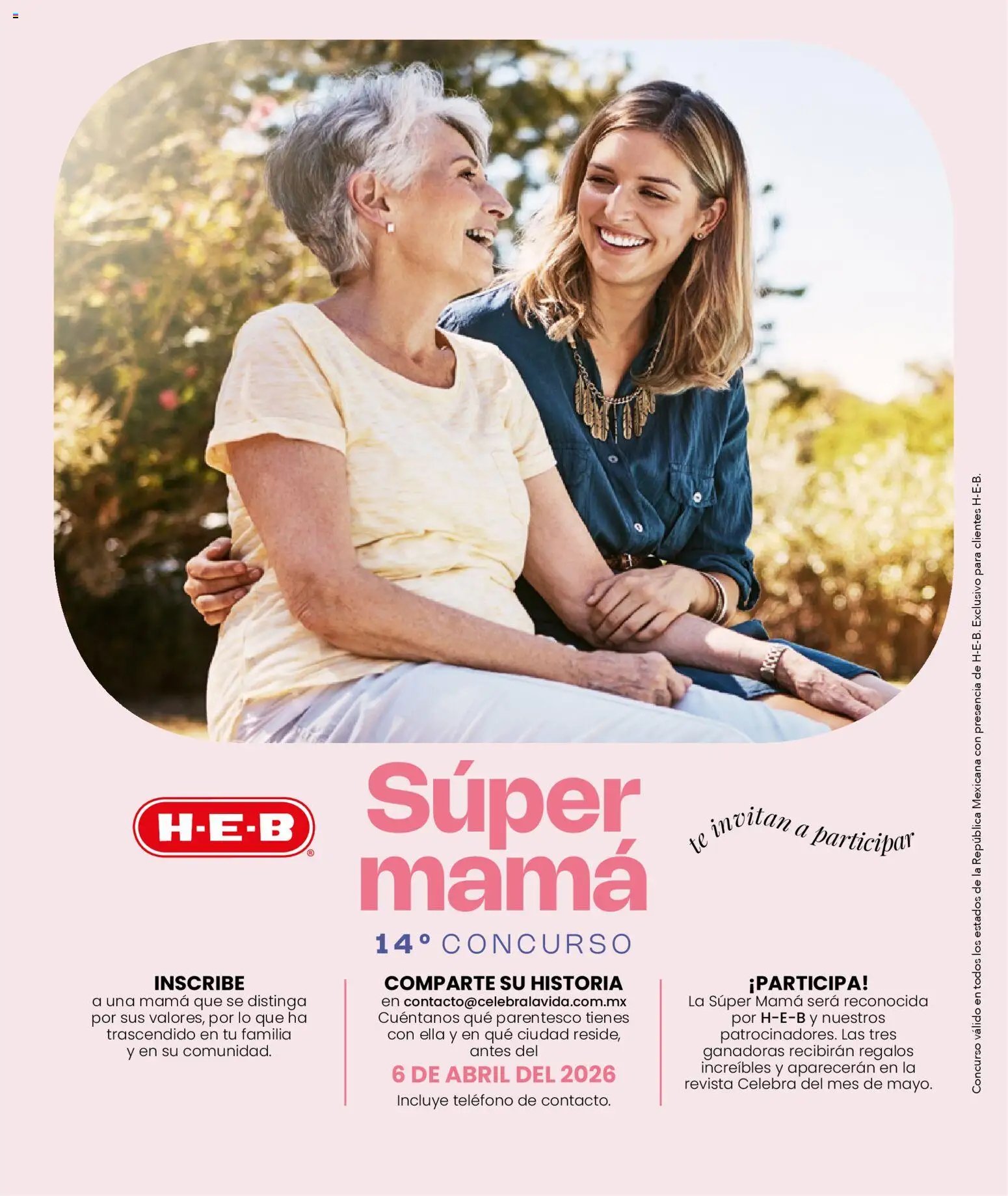 H-E-B oferta desde 01/03/2026 H-E-B folleto Celebra (2026-03-01 - 2026-04-30)