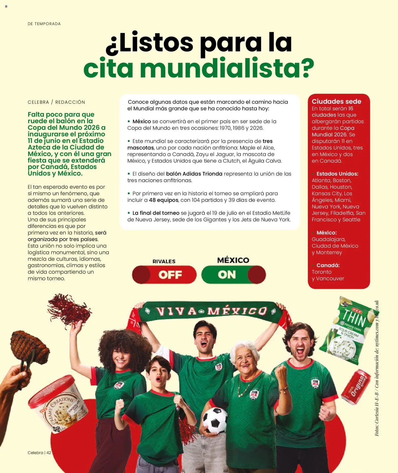 H-E-B oferta desde 01/03/2026 H-E-B folleto Celebra (2026-03-01 - 2026-04-30)