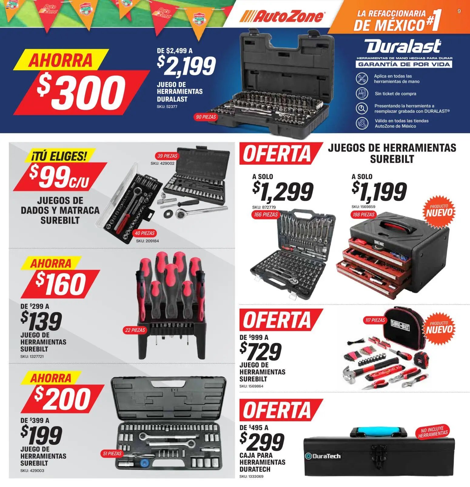 AutoZone oferta desde 28/06/2026 AutoZone catálogo