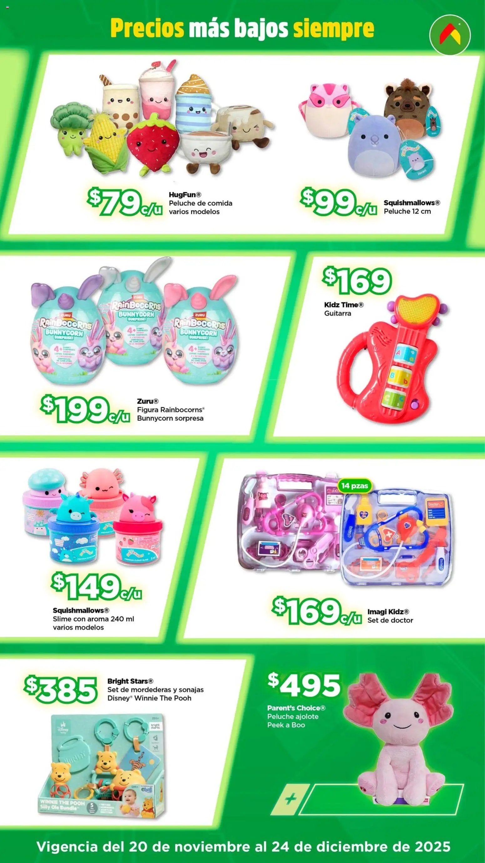 Bodega Aurrerá oferta desde 20/11/2025 Folleto Juguetirama (2025-11-20 - 2025-11-24)