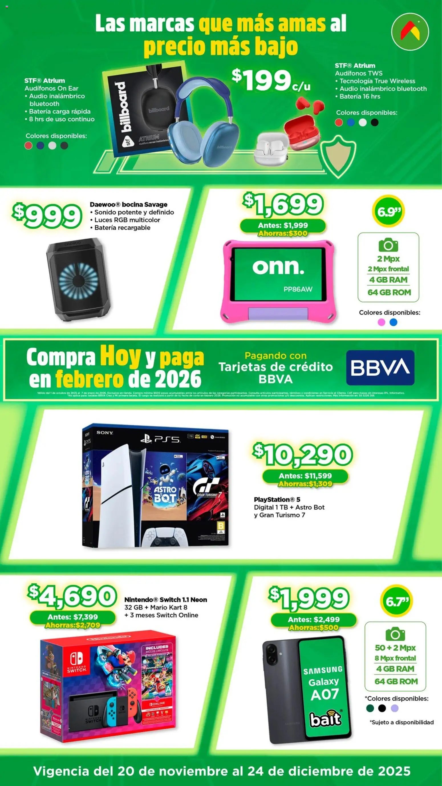 Bodega Aurrerá oferta desde 20/11/2025 Folleto Juguetirama (2025-11-20 - 2025-11-24)