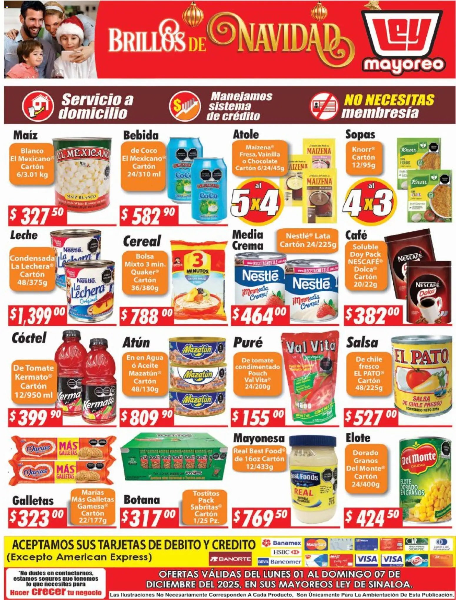 Casa Ley oferta desde 01/12/2025 Folleto Sinaloa (2025-12-01 - 2025-12-07)