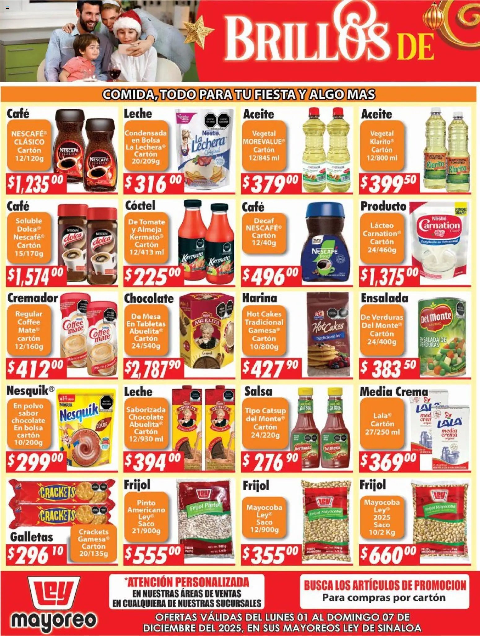 Casa Ley oferta desde 01/12/2025 Folleto Sinaloa (2025-12-01 - 2025-12-07)