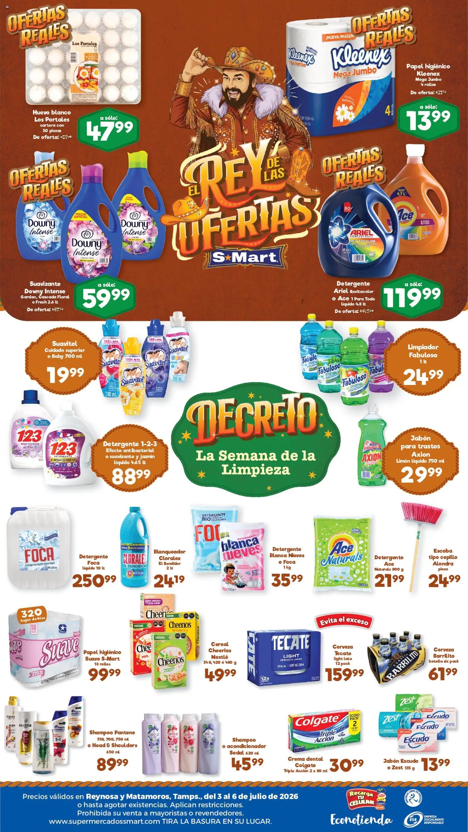 S-Mart oferta desde 03/07/2026 S-Mart folleto Matamoros