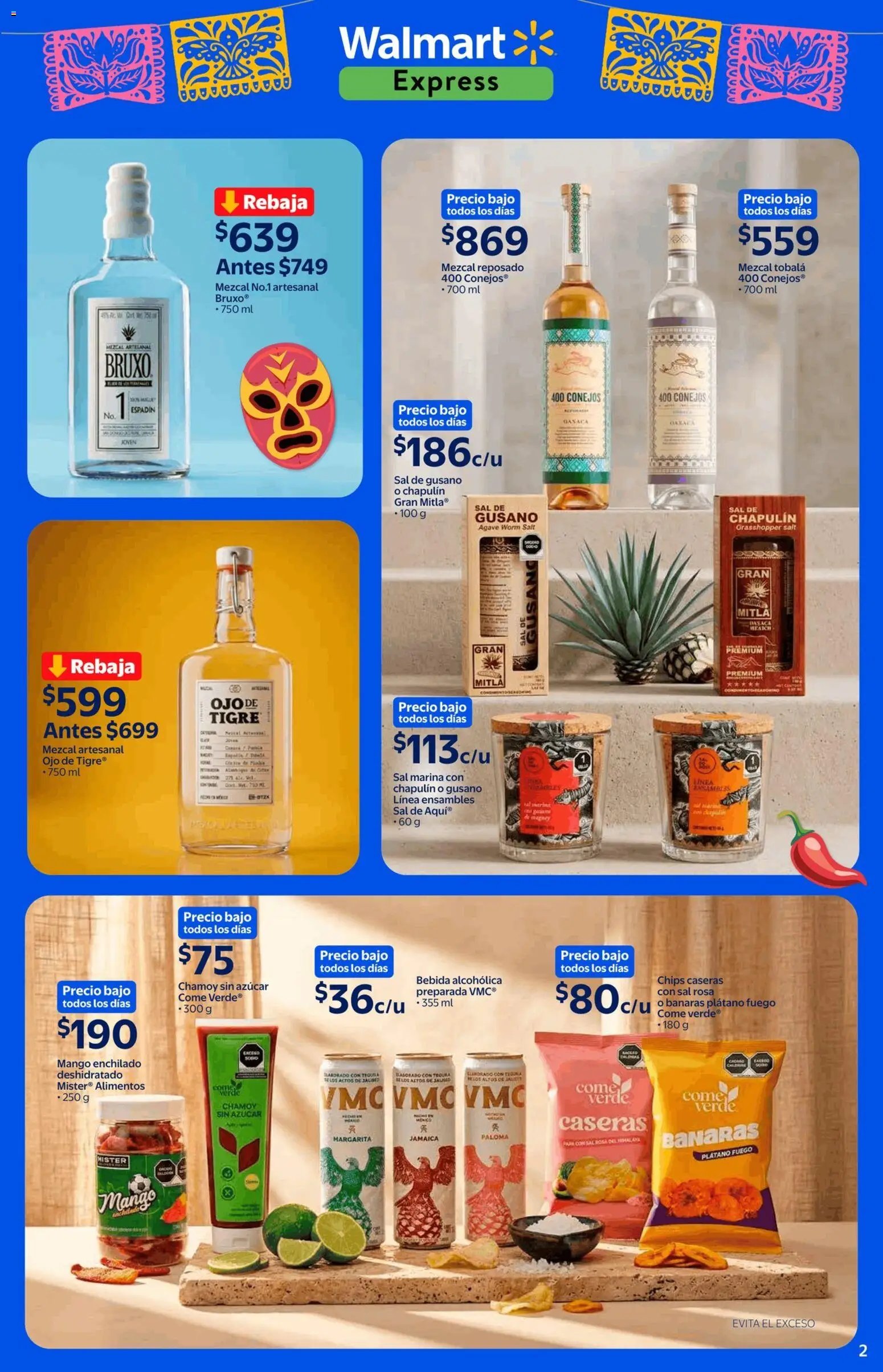 Walmart Express oferta desde 04/06/2026 Walmart Express folleto El corazón de Mexico