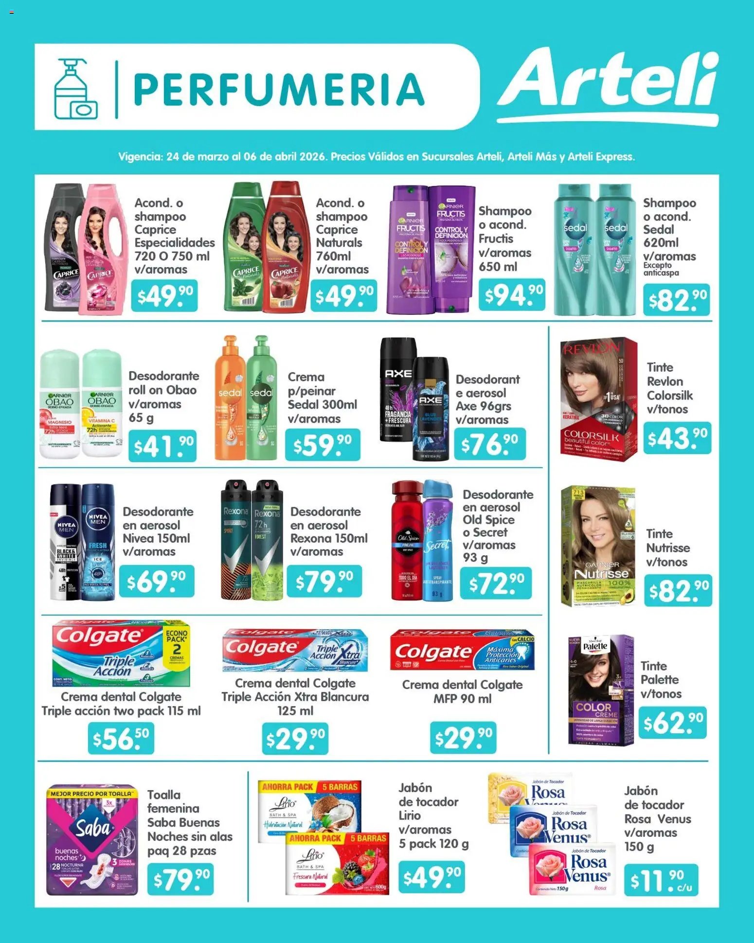 Arteli oferta desde 24/03/2026 Arteli folleto Quincenal (2026-03-24 - 2026-04-06)