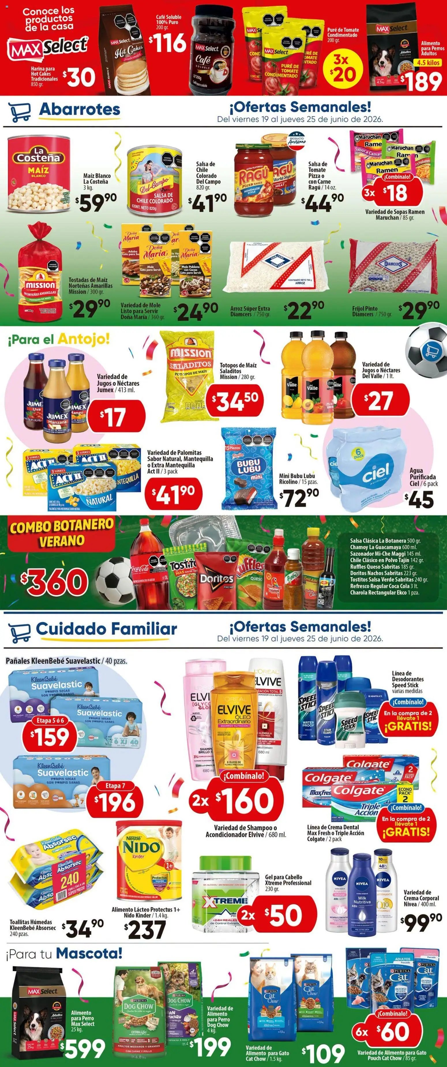 Calimax oferta desde 19/06/2026 Calimax folleto Mexicali y SLRC