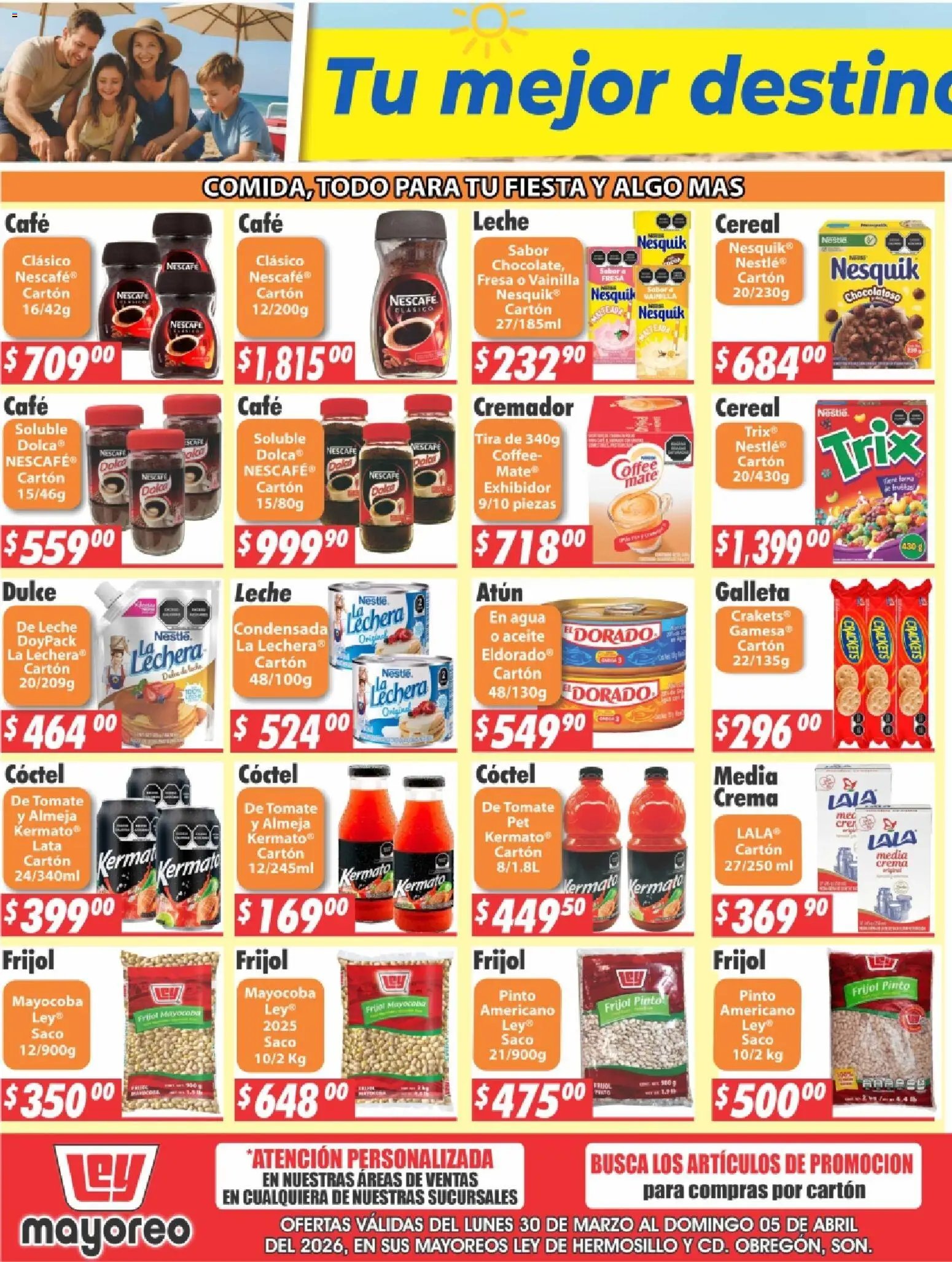 Casa Ley oferta desde 30/03/2026 Casa Ley folleto Hermosillo (2026-03-30 - 2026-04-05)