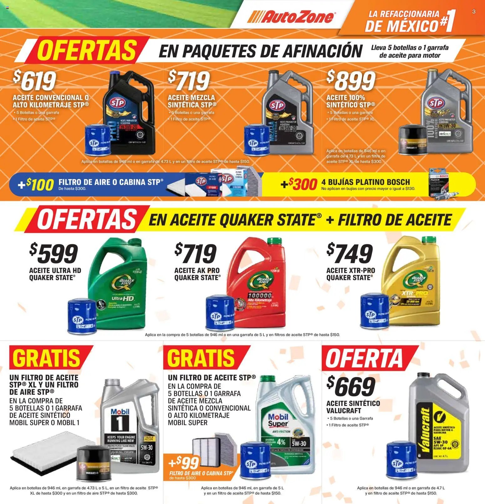 AutoZone oferta desde 15/05/2026 AutoZone catálogo
