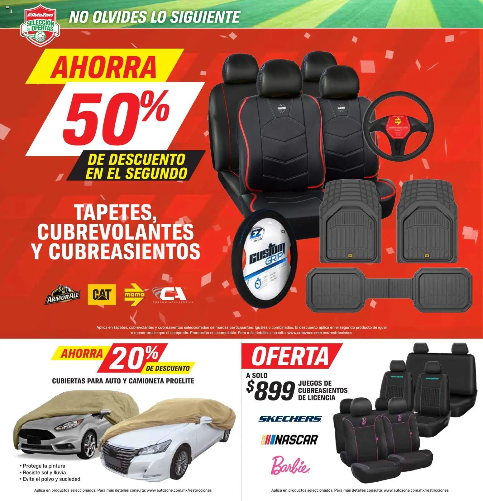 AutoZone oferta desde 15/05/2026 AutoZone catálogo