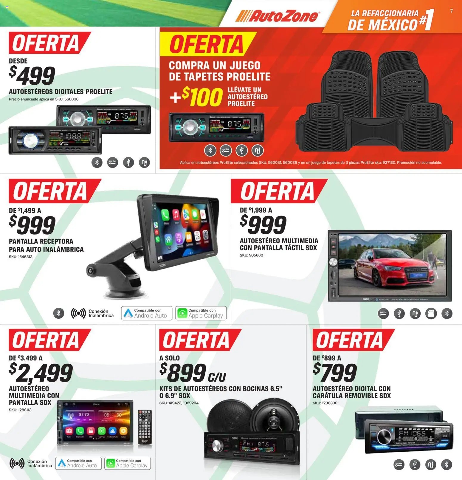 AutoZone oferta desde 15/05/2026 AutoZone catálogo