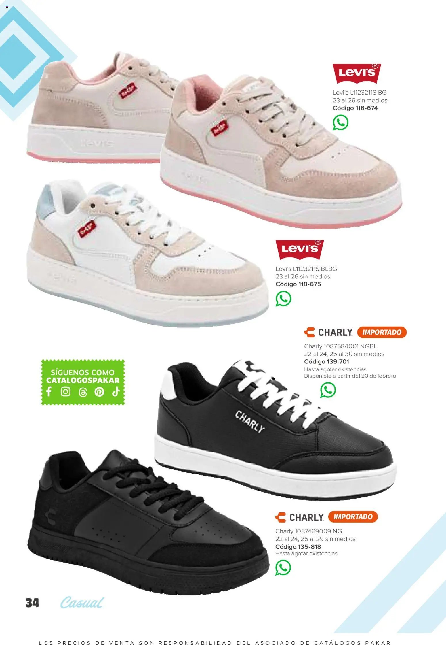 SC Pakar oferta desde 30/01/2026 Catálogo Casual