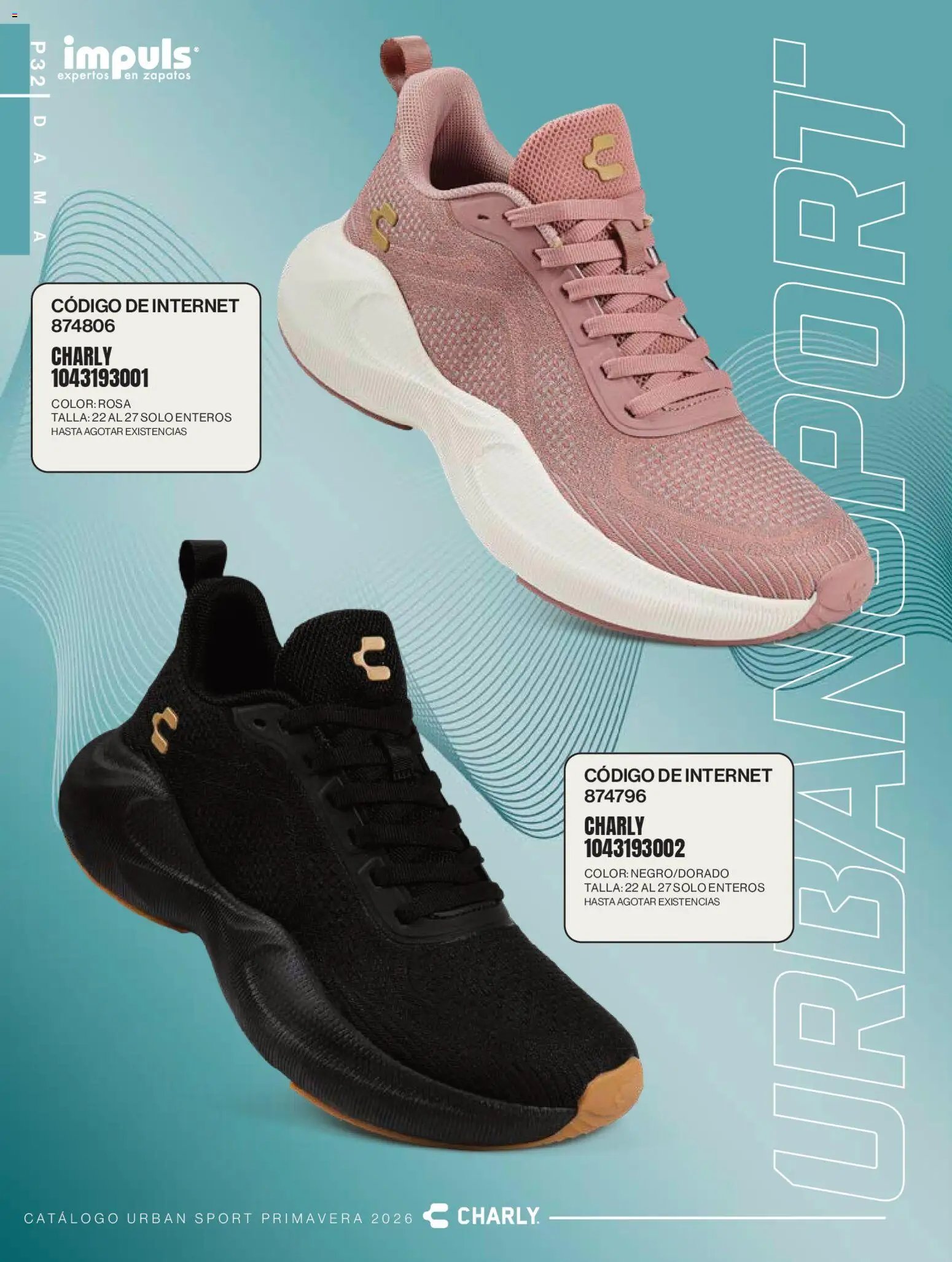 Impuls oferta desde 01/03/2026 Impuls catálogo Urban Sport