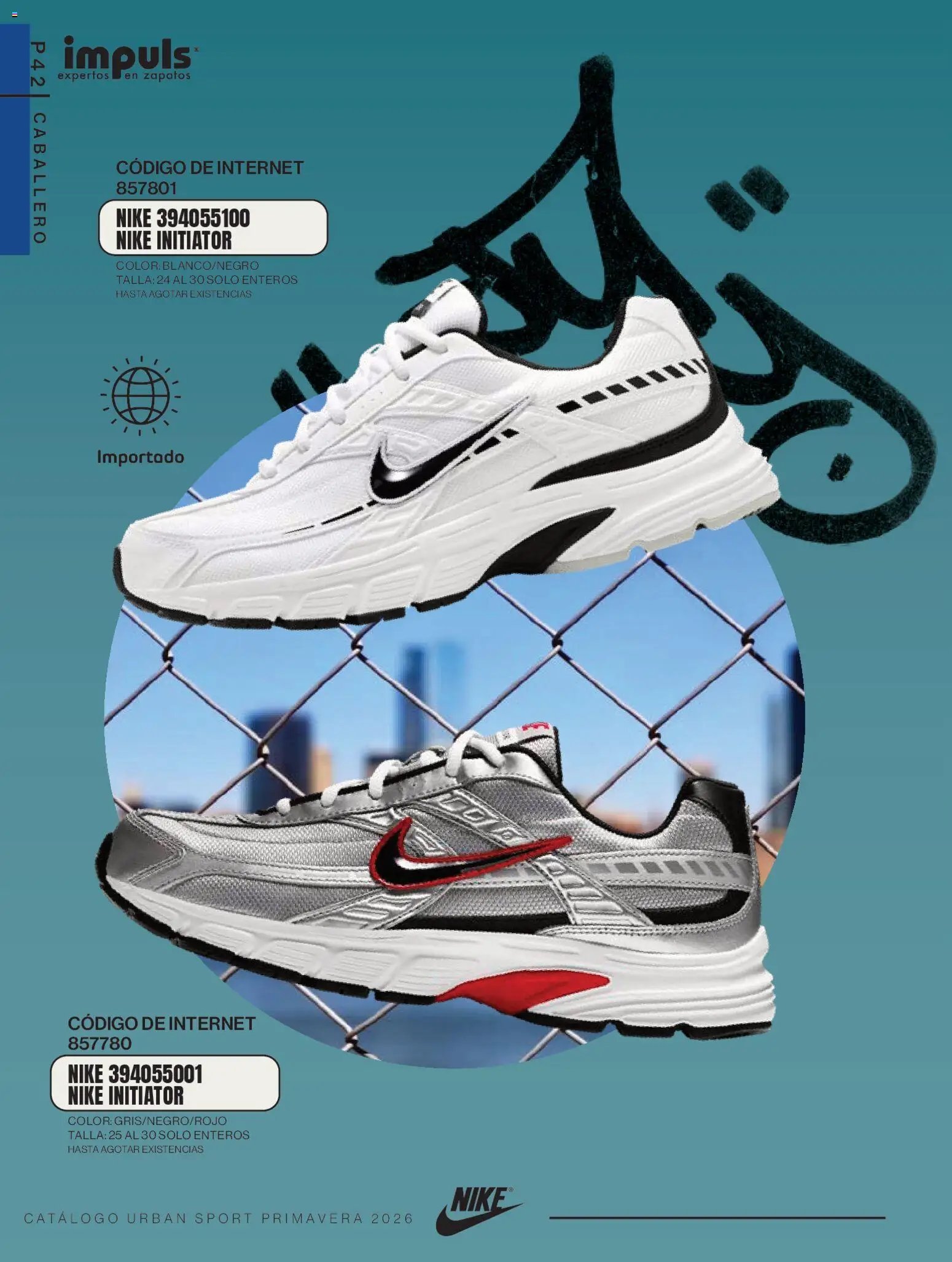 Impuls oferta desde 01/03/2026 Impuls catálogo Urban Sport