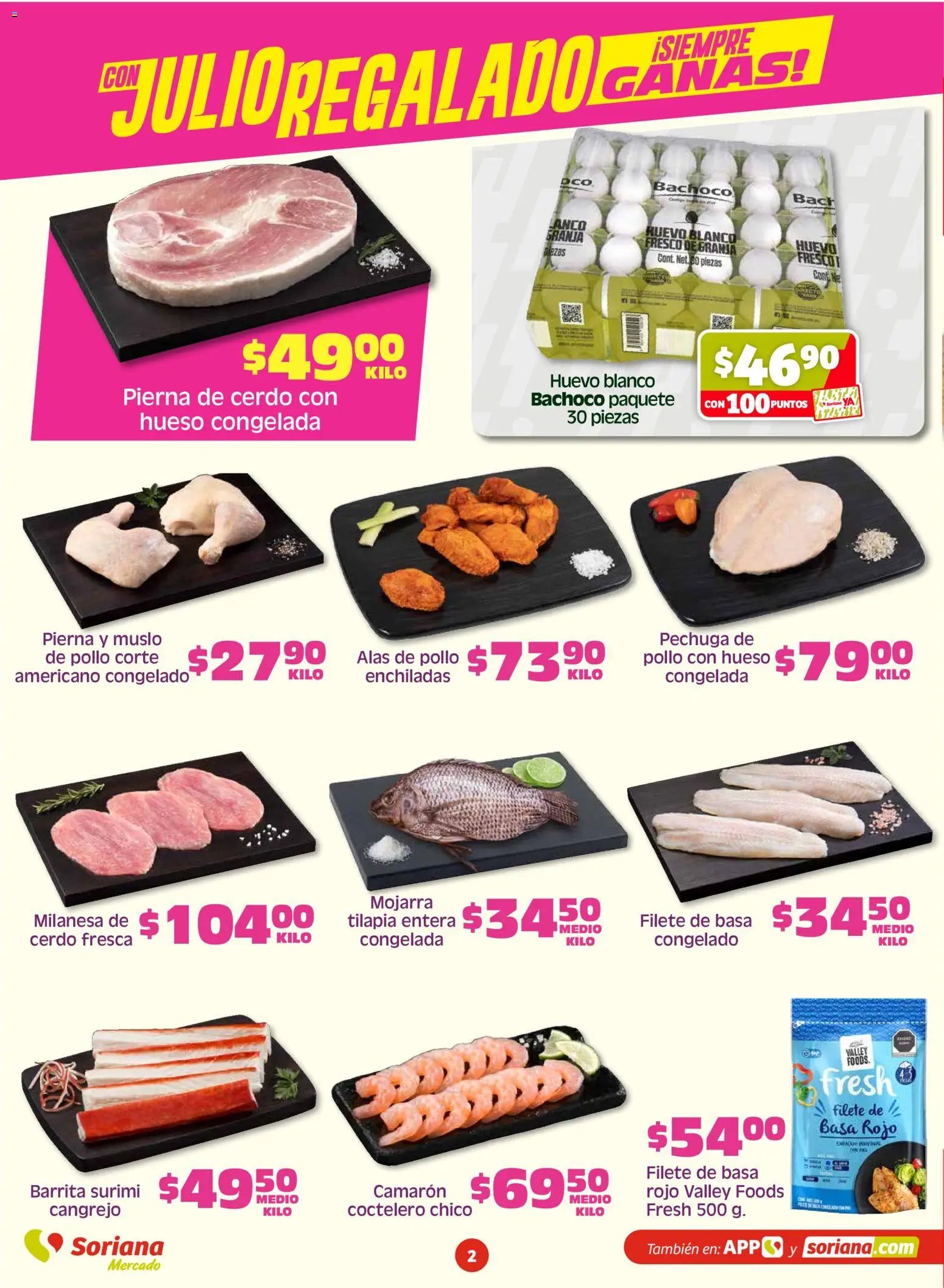 Soriana oferta desde 03/07/2026 Soriana Fin de Semana Mercado: Nuevo León