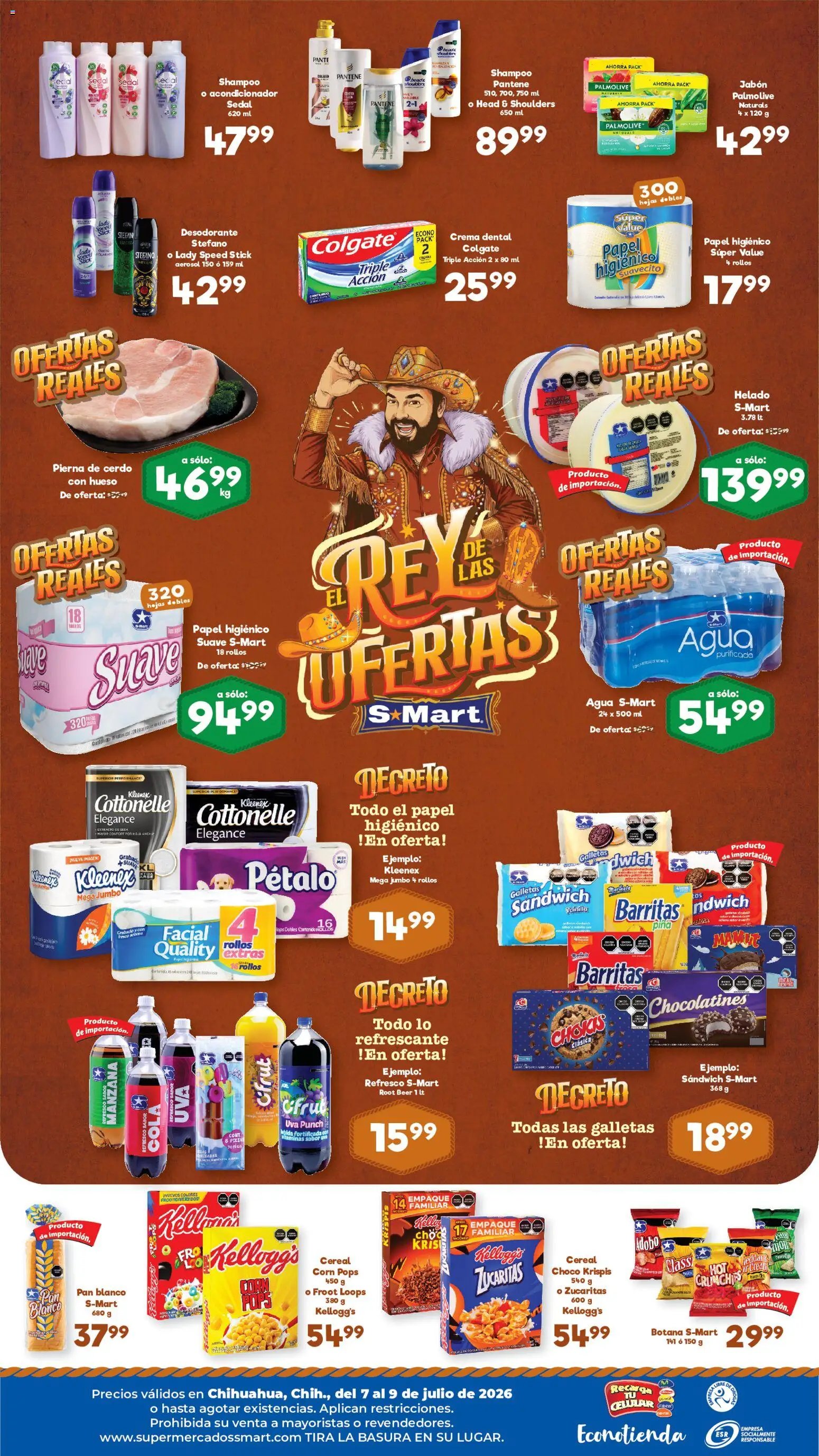S-Mart oferta desde 07/07/2026 S-Mart folleto Chihuahua