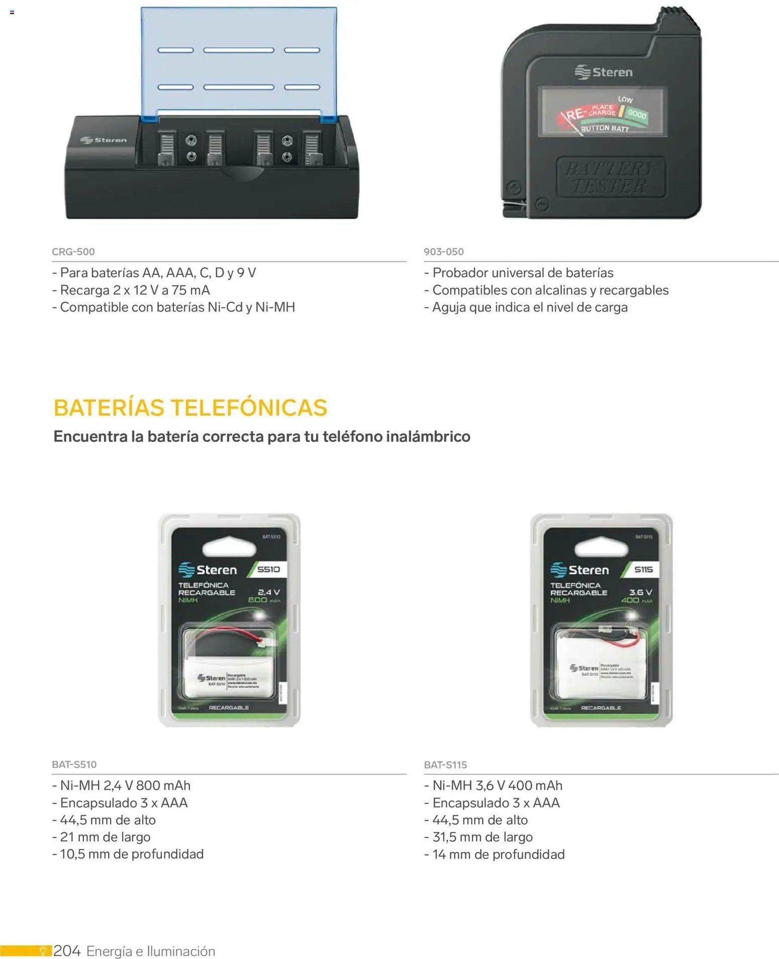 Steren oferta desde 01/01/2026 Catálogo