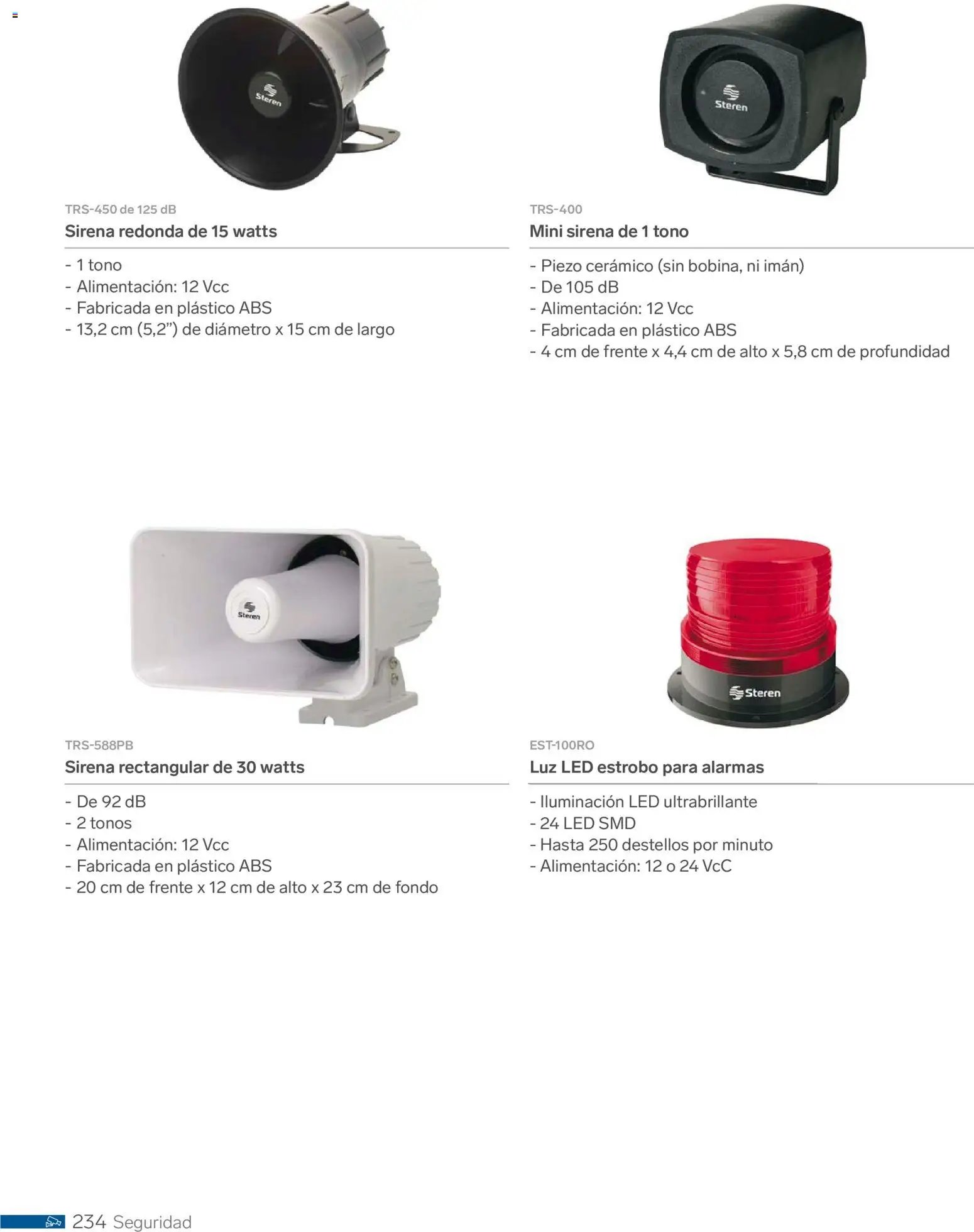 Steren oferta desde 01/01/2026 Catálogo