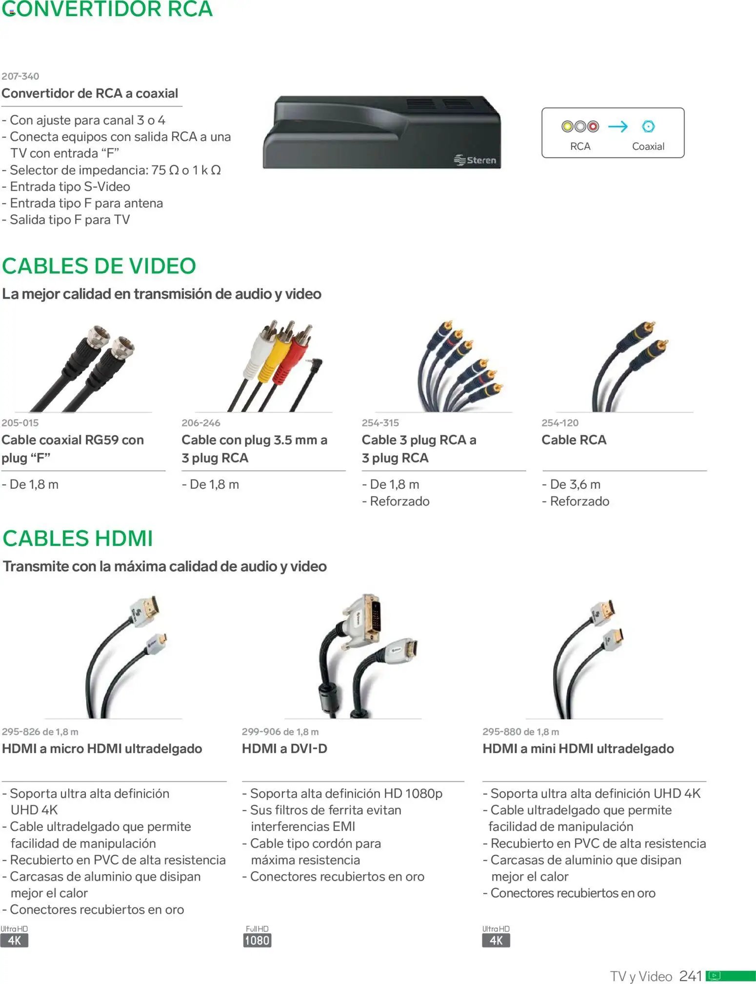 Steren oferta desde 01/01/2026 Catálogo