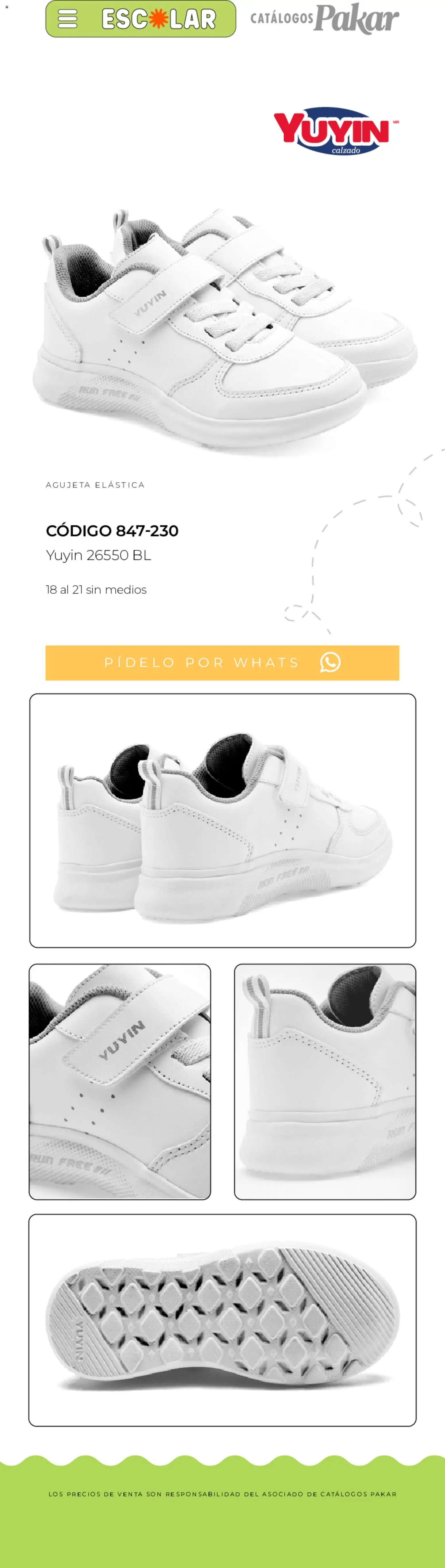SC Pakar oferta desde 09/07/2026 SC Pakar catálogo Escolar