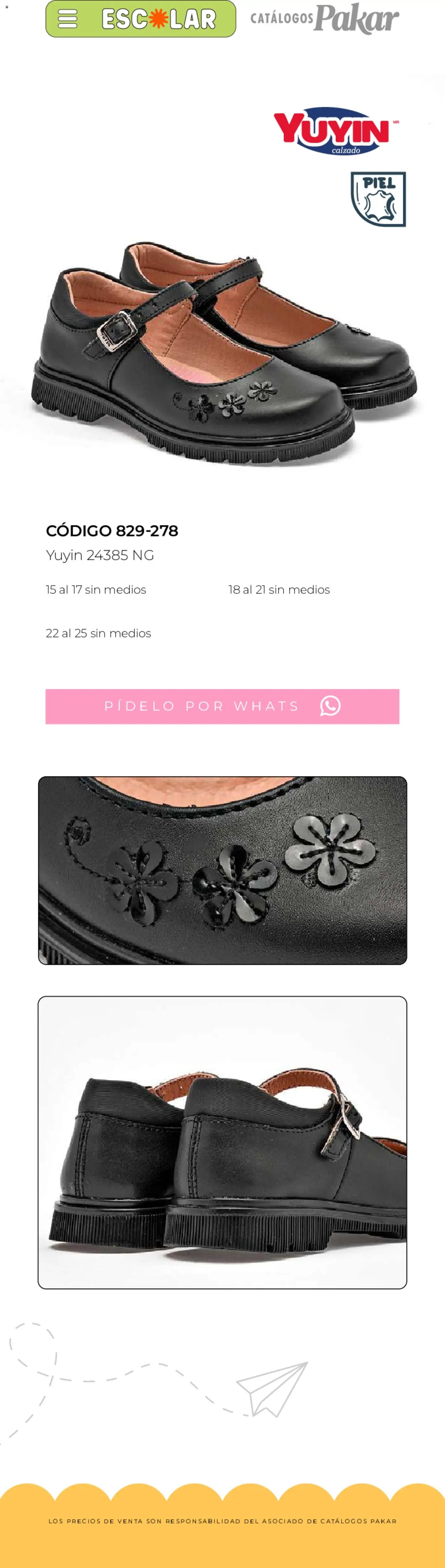 SC Pakar oferta desde 09/07/2026 SC Pakar catálogo Escolar